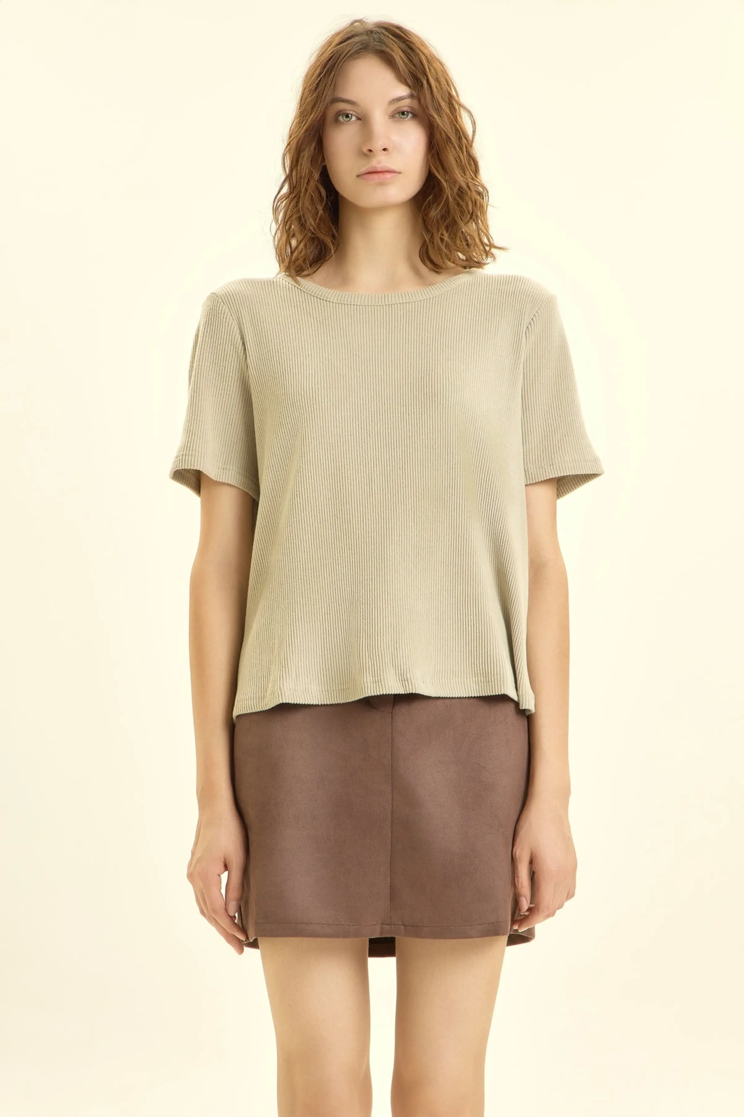 Футболка хаки для женщин 46173-14 67