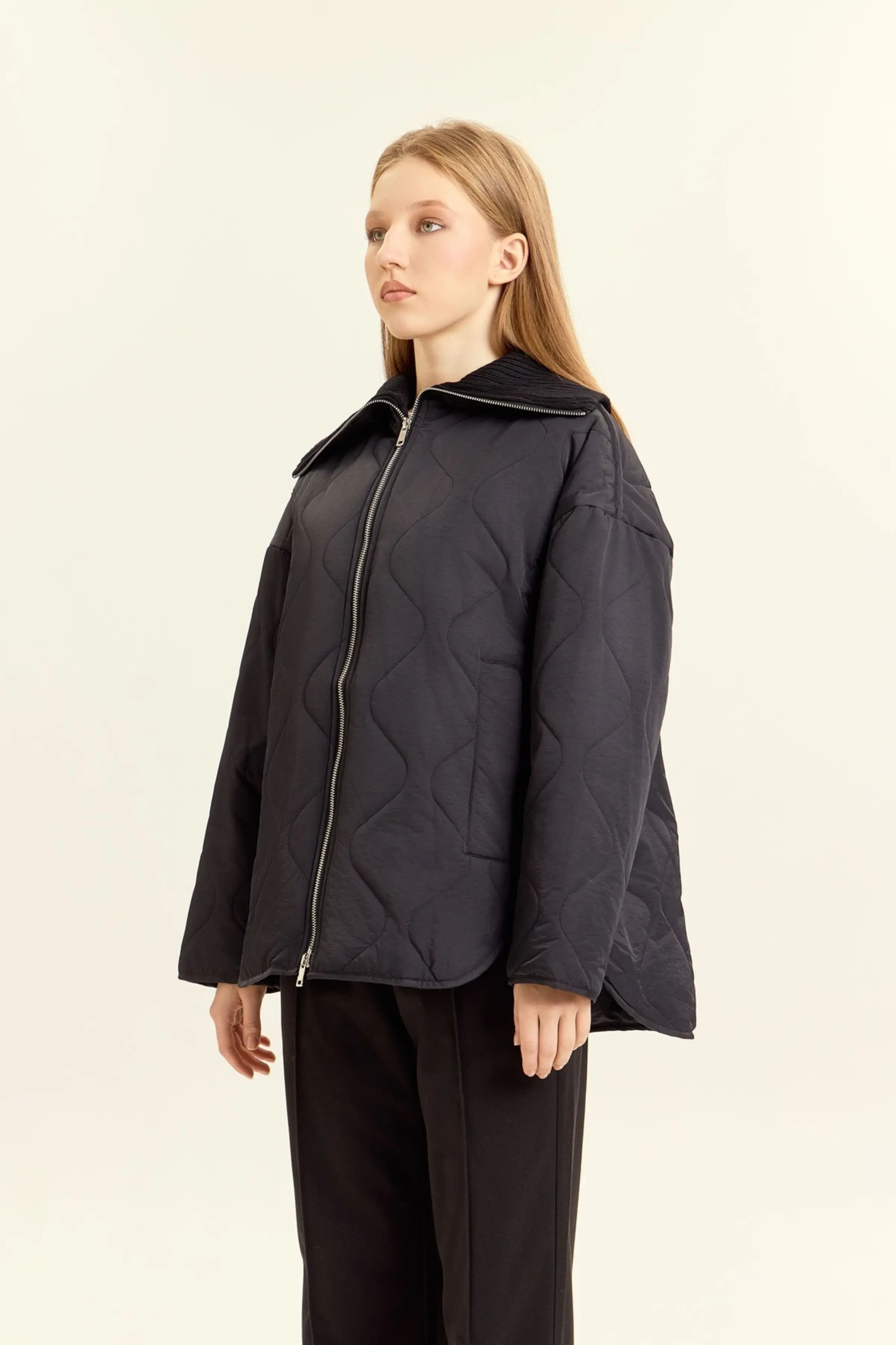 Куртка черный для женщин 47124-1 47