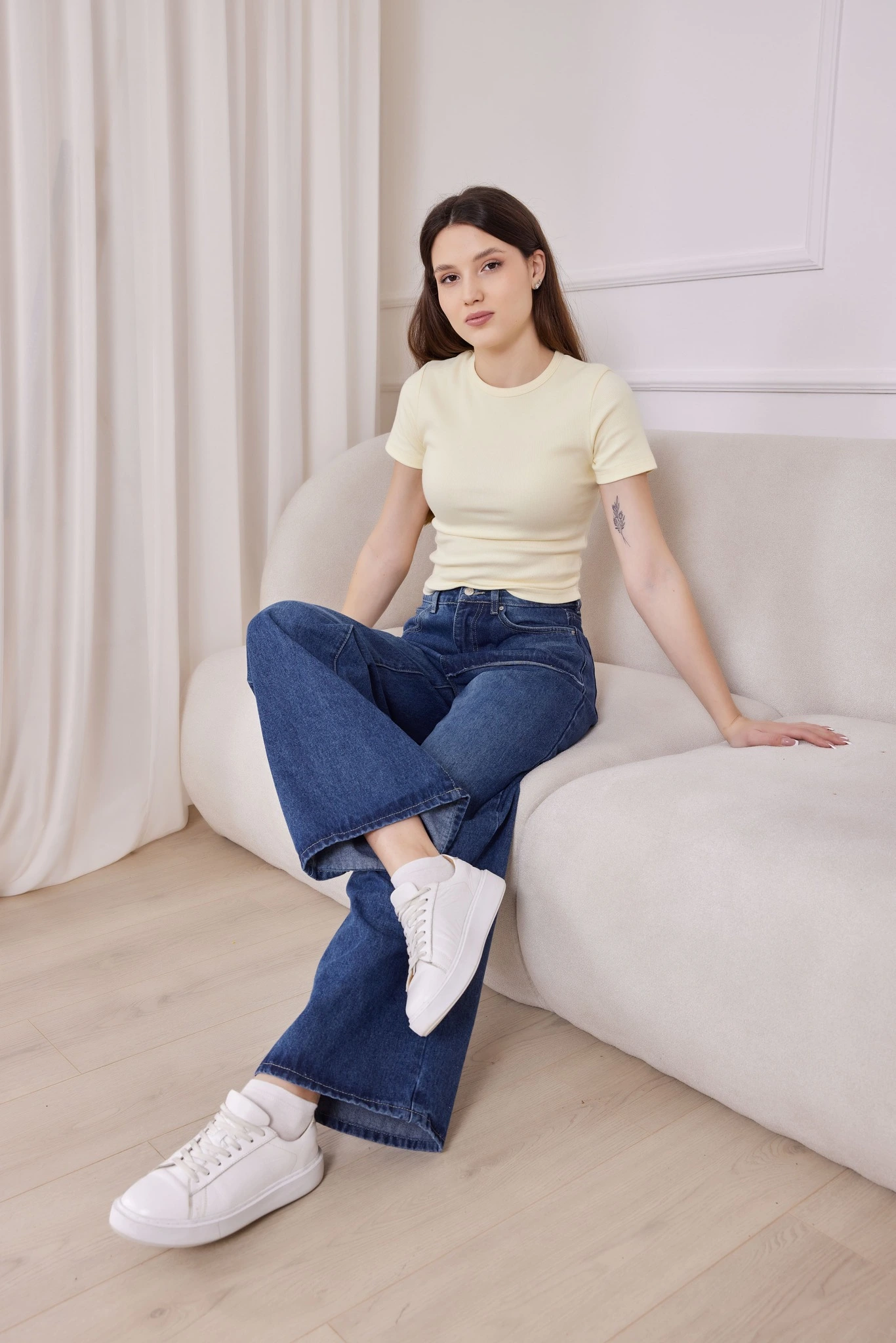 Джинсы синий для женщин 40334-65 74