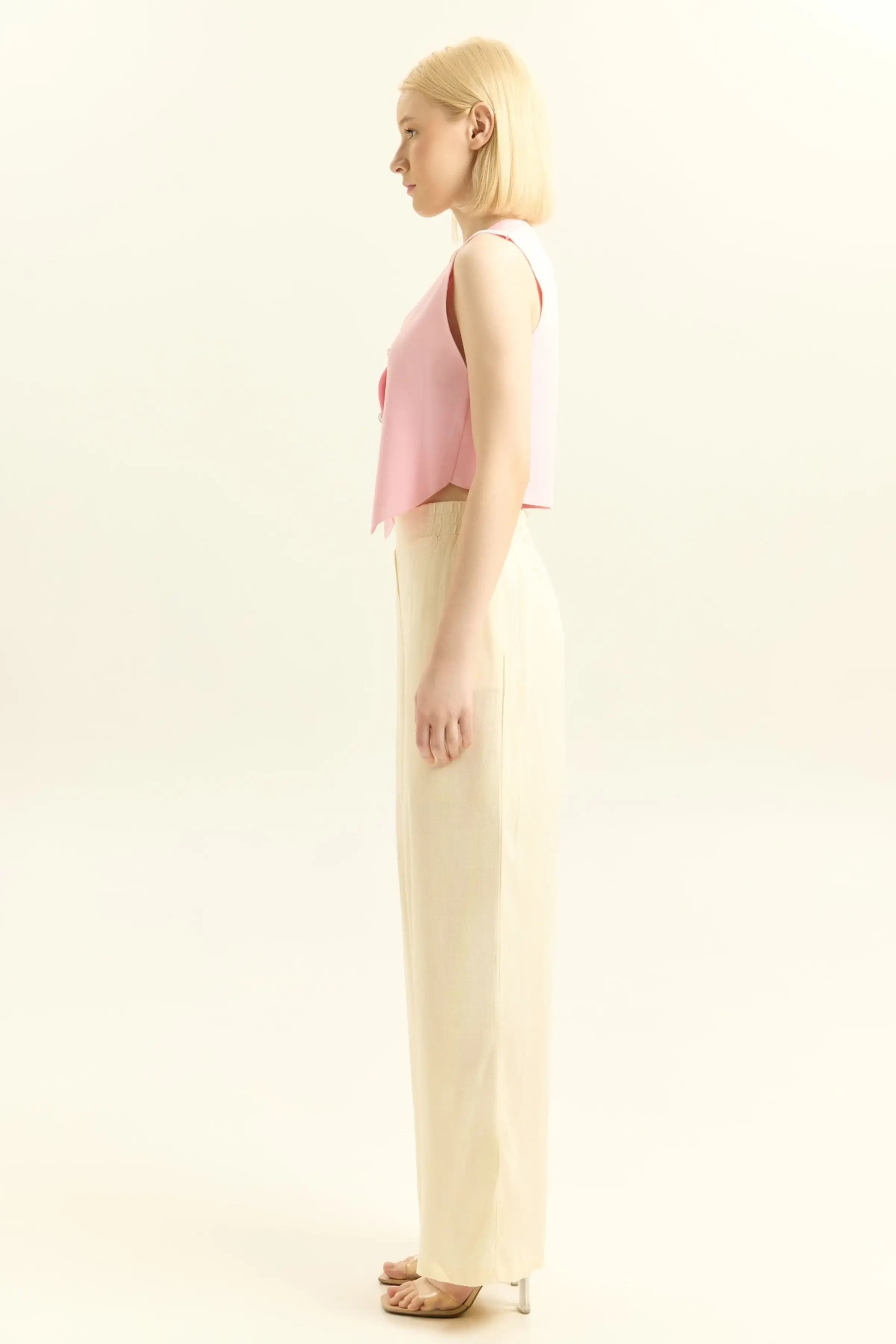 Жилетка розовый для женщин 45231-17 68