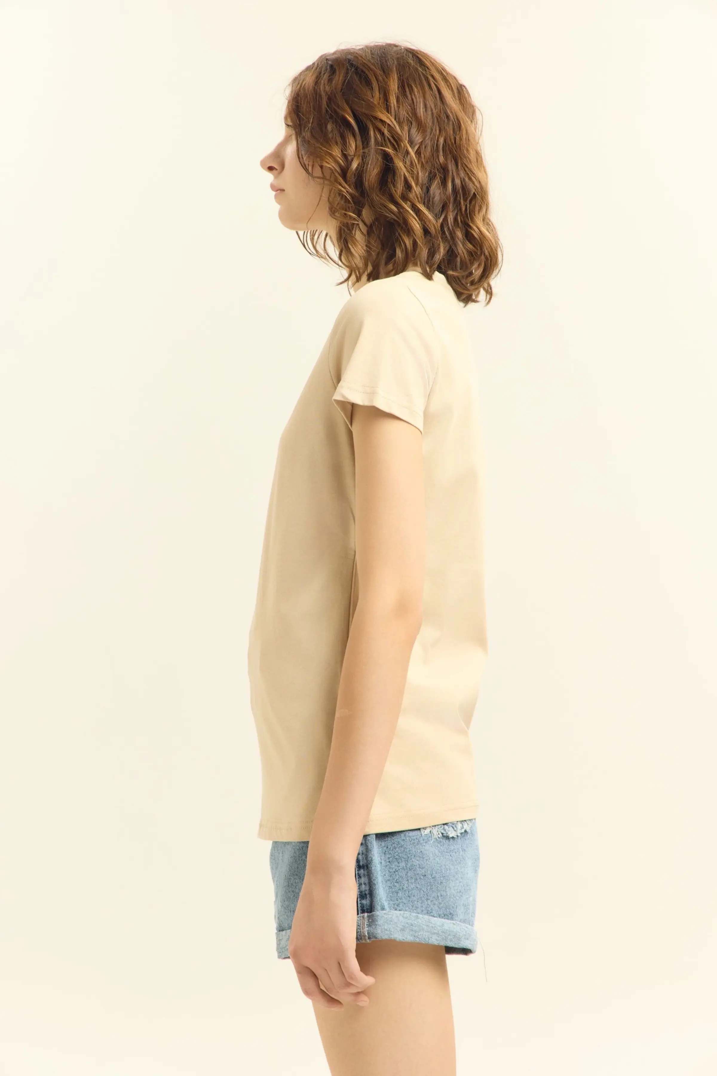 Футболка бежевый для женщин 45262-15 67