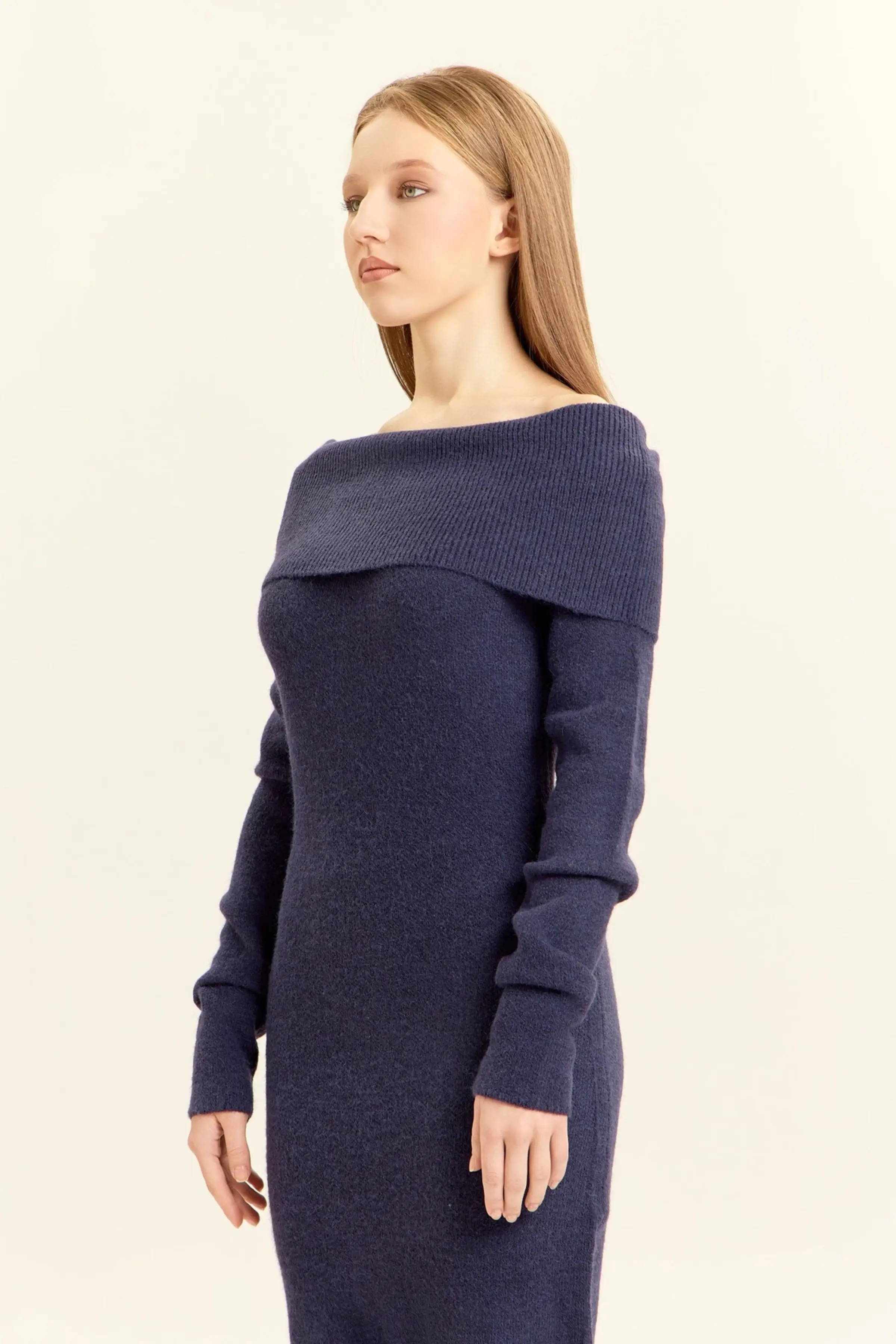 Платье темно-синий для женщин 47144-18 54