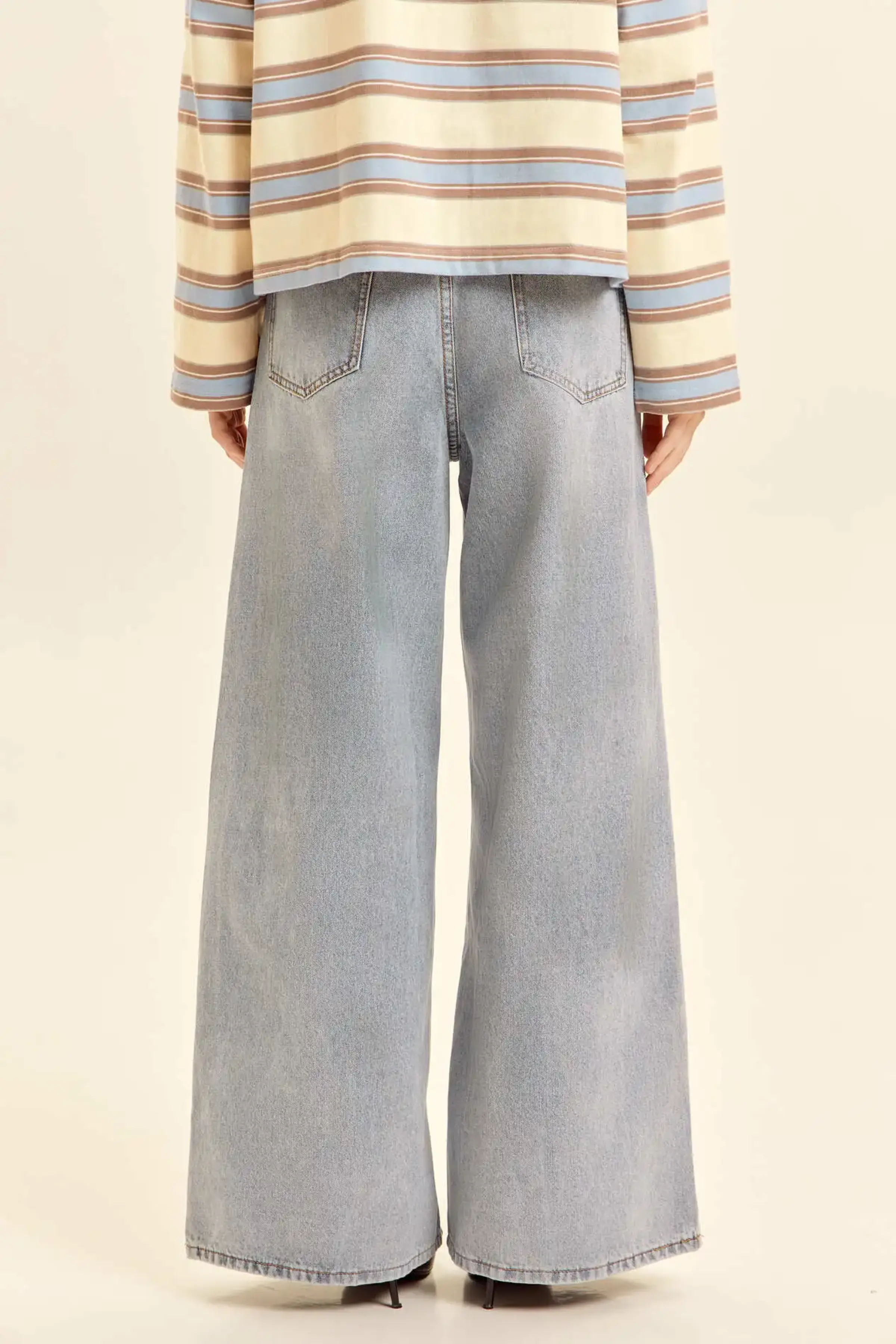 Джинсы голубой для женщин 46188-10 74