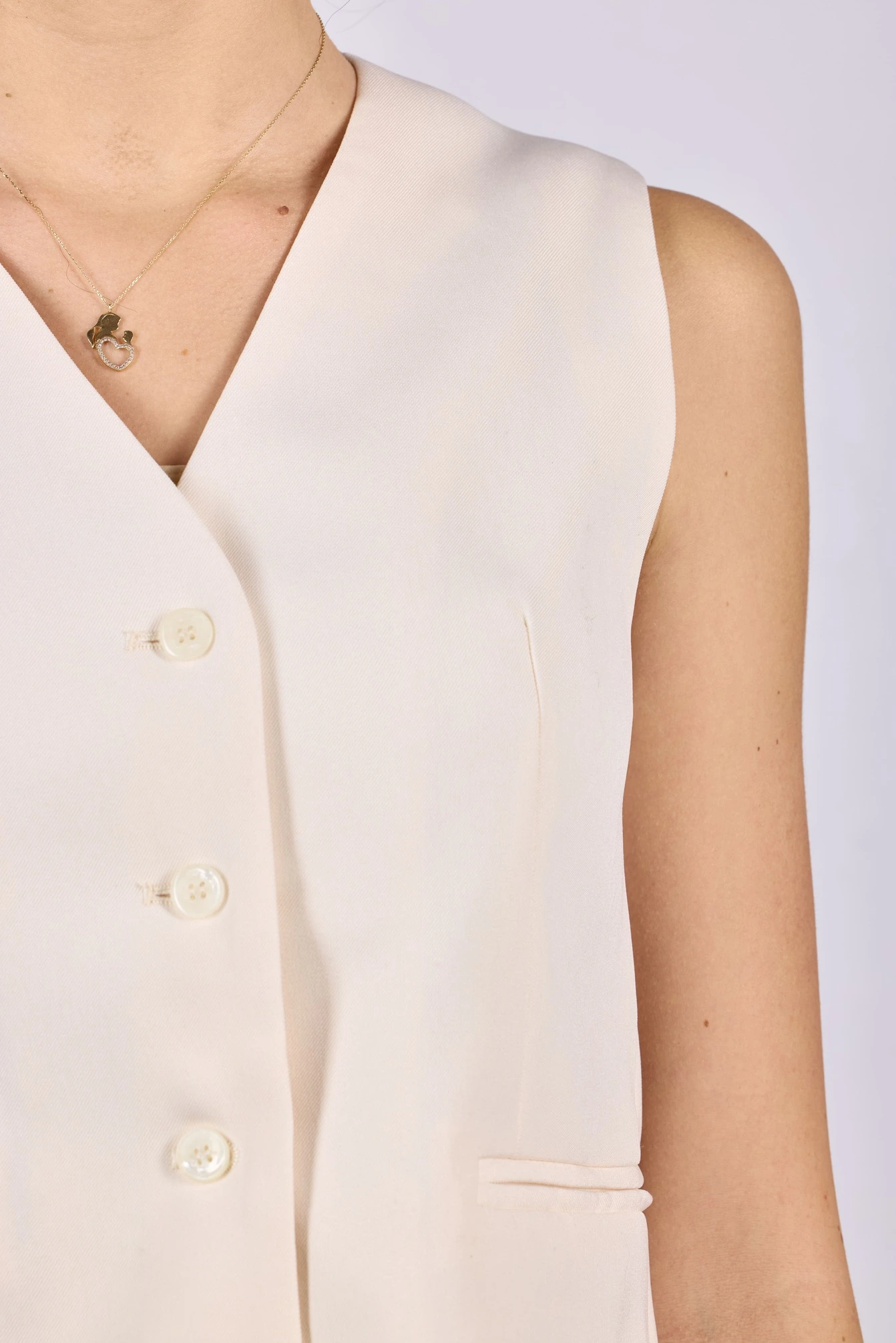 Жилетка бежевый для женщин 44108-15 68