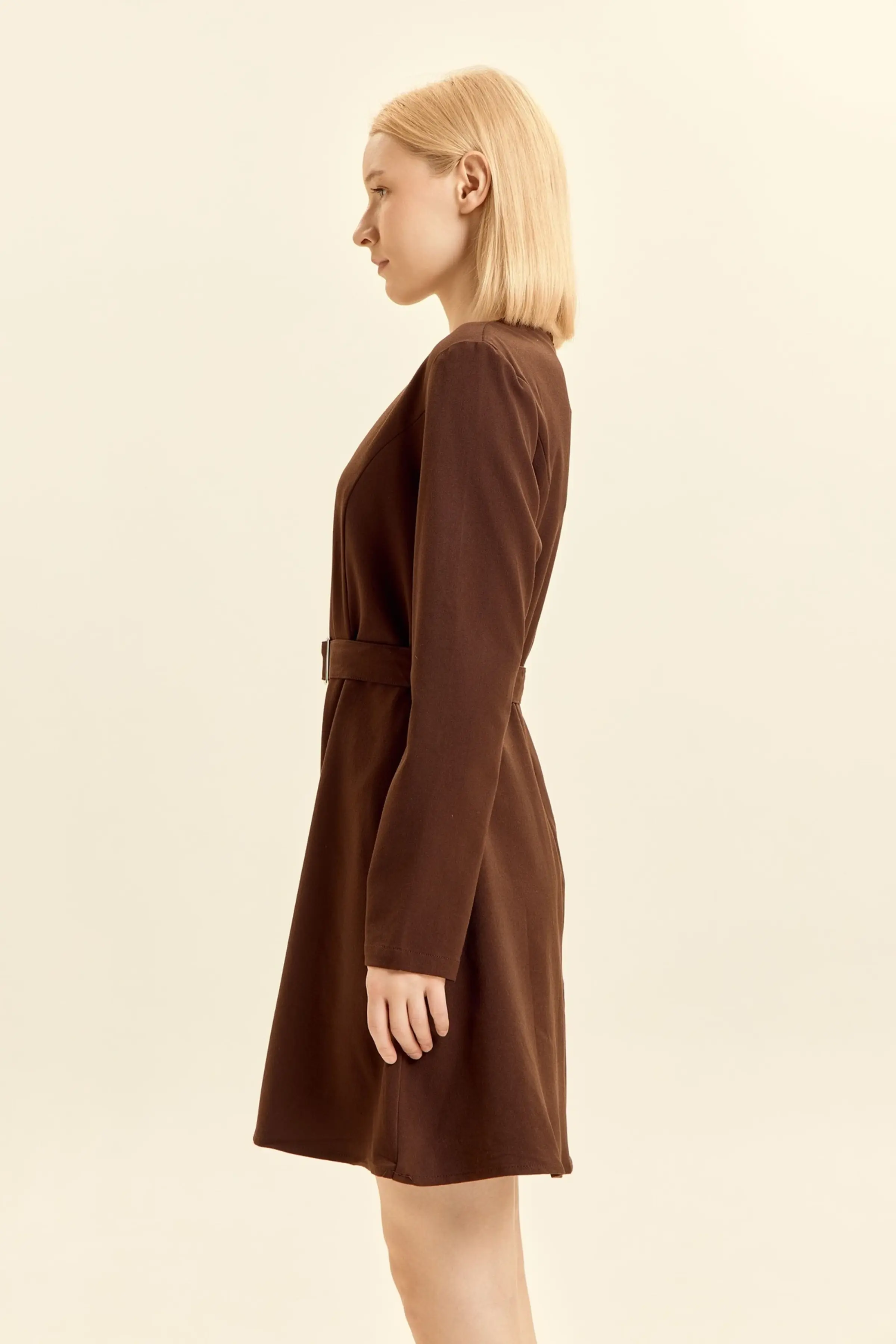 Платье коричневый для женщин 46239-13 54