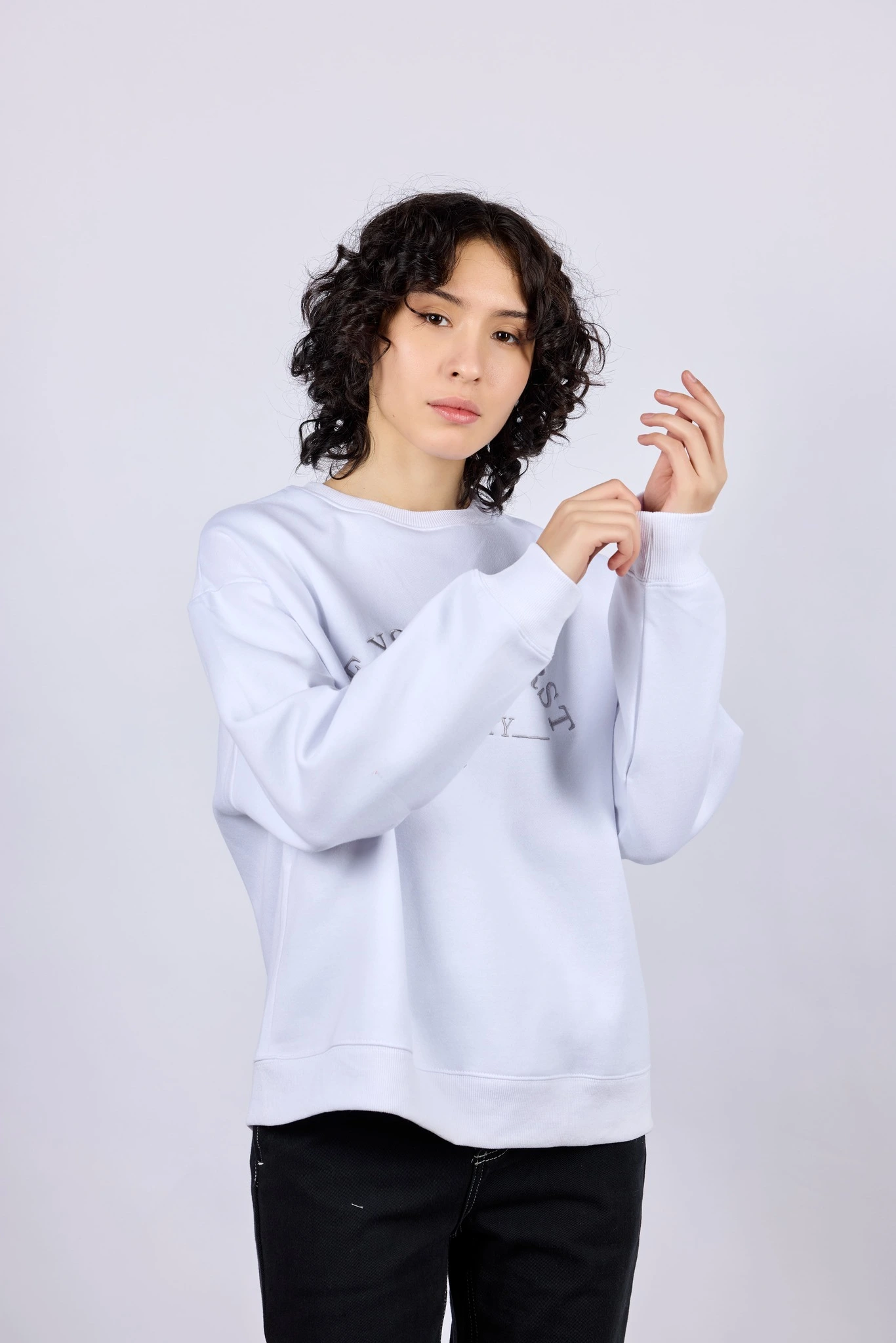 Толстовка белый для женщин 43247-4 55