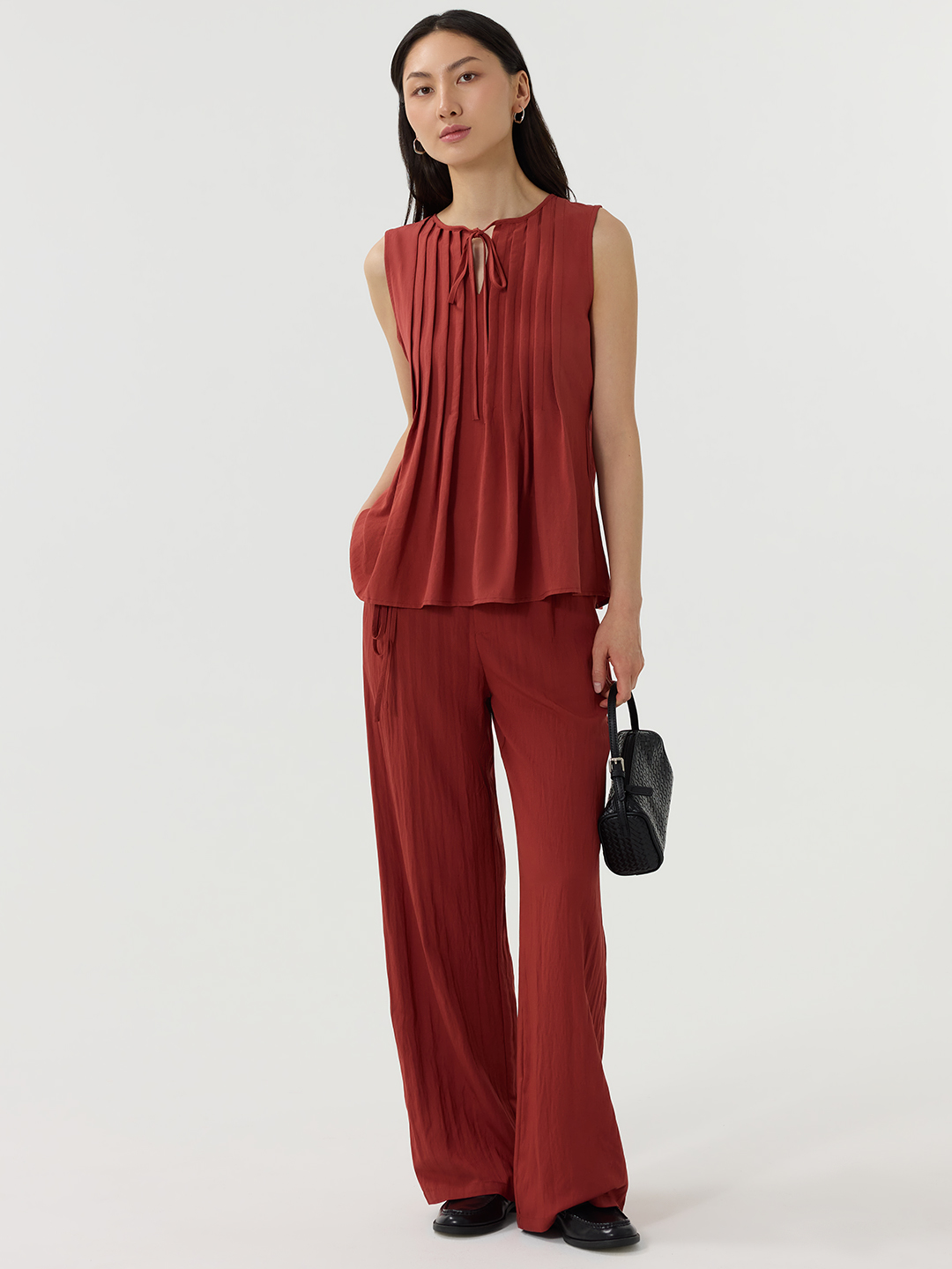 Брюки красный для женщин 49223-7 71