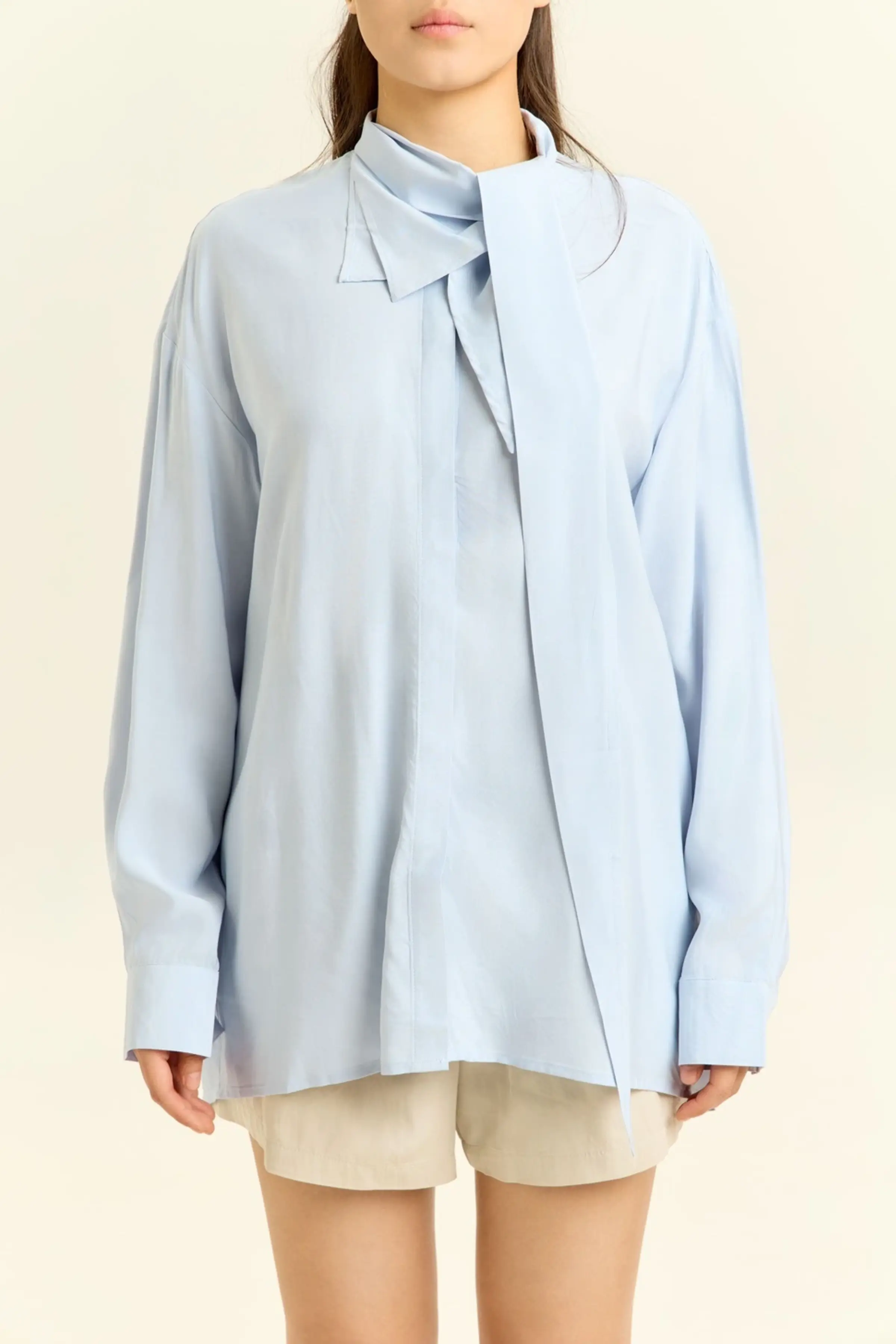 Рубашка голубой для женщин 45315-10 66