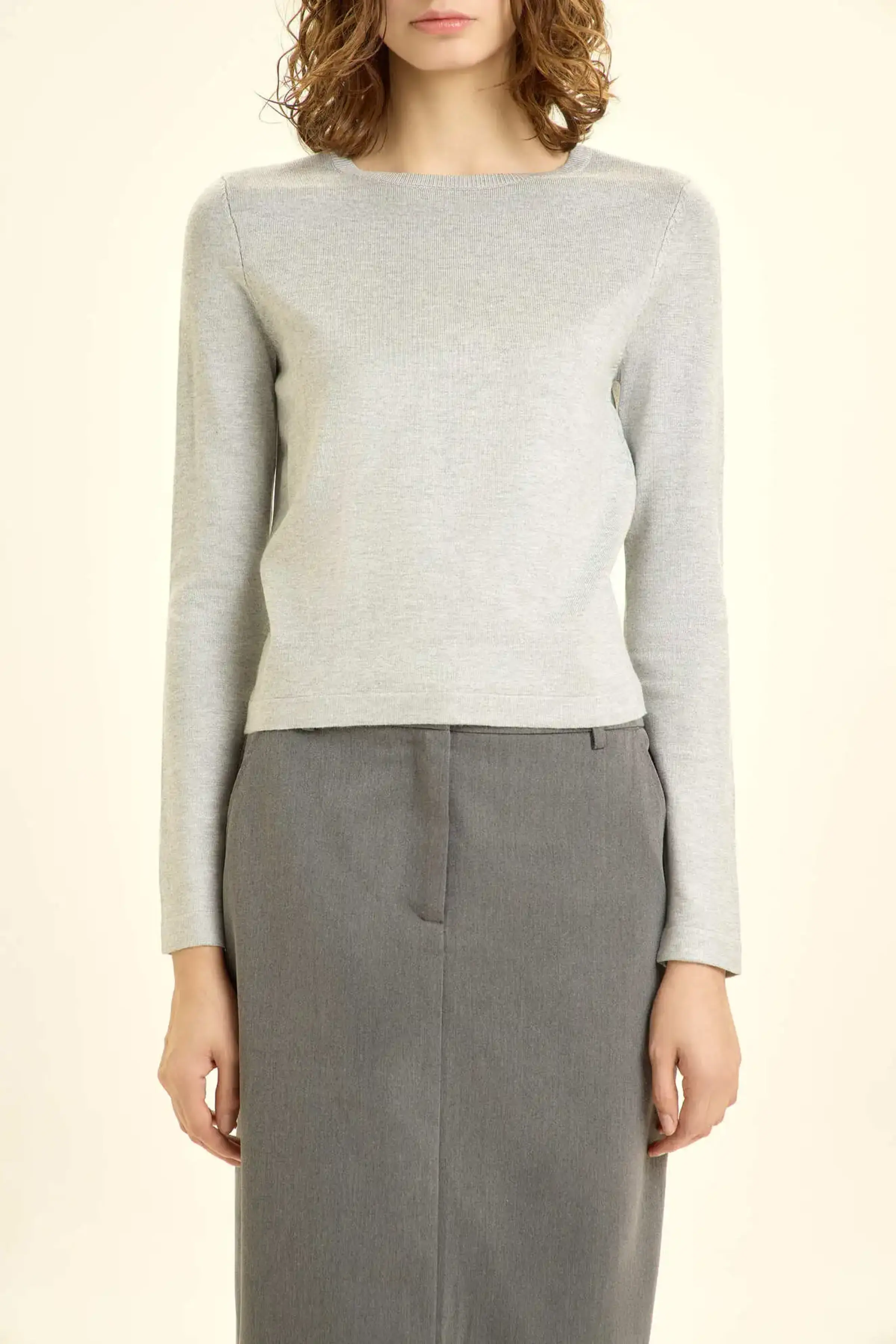 Джемпер серый для женщин 46129-61 60