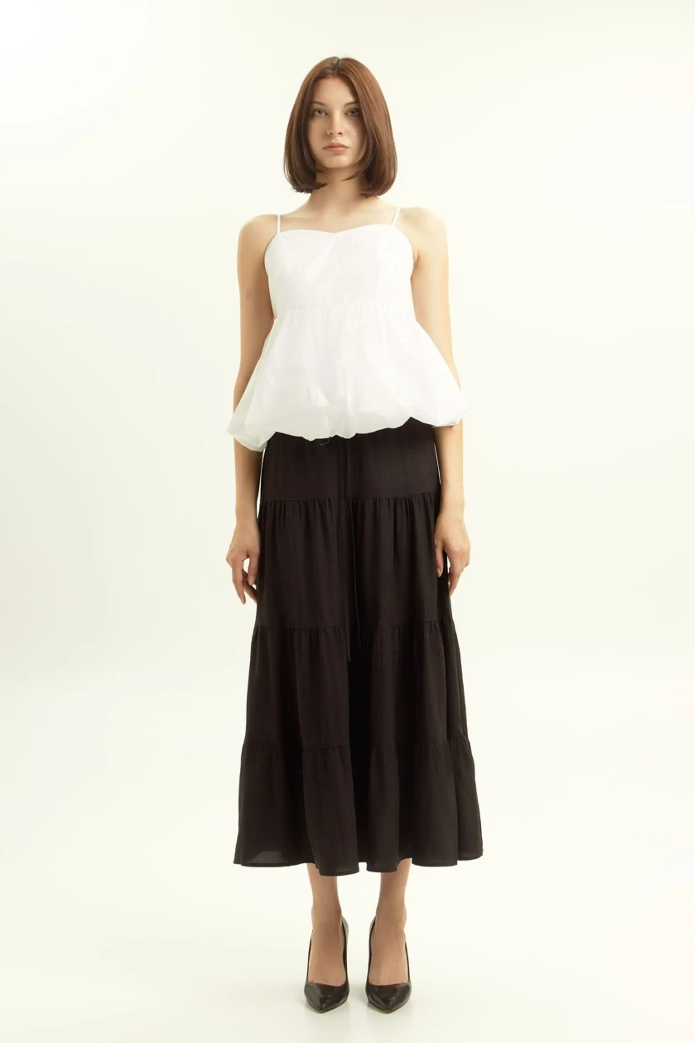 Топ белый для женщин 45194-4 46