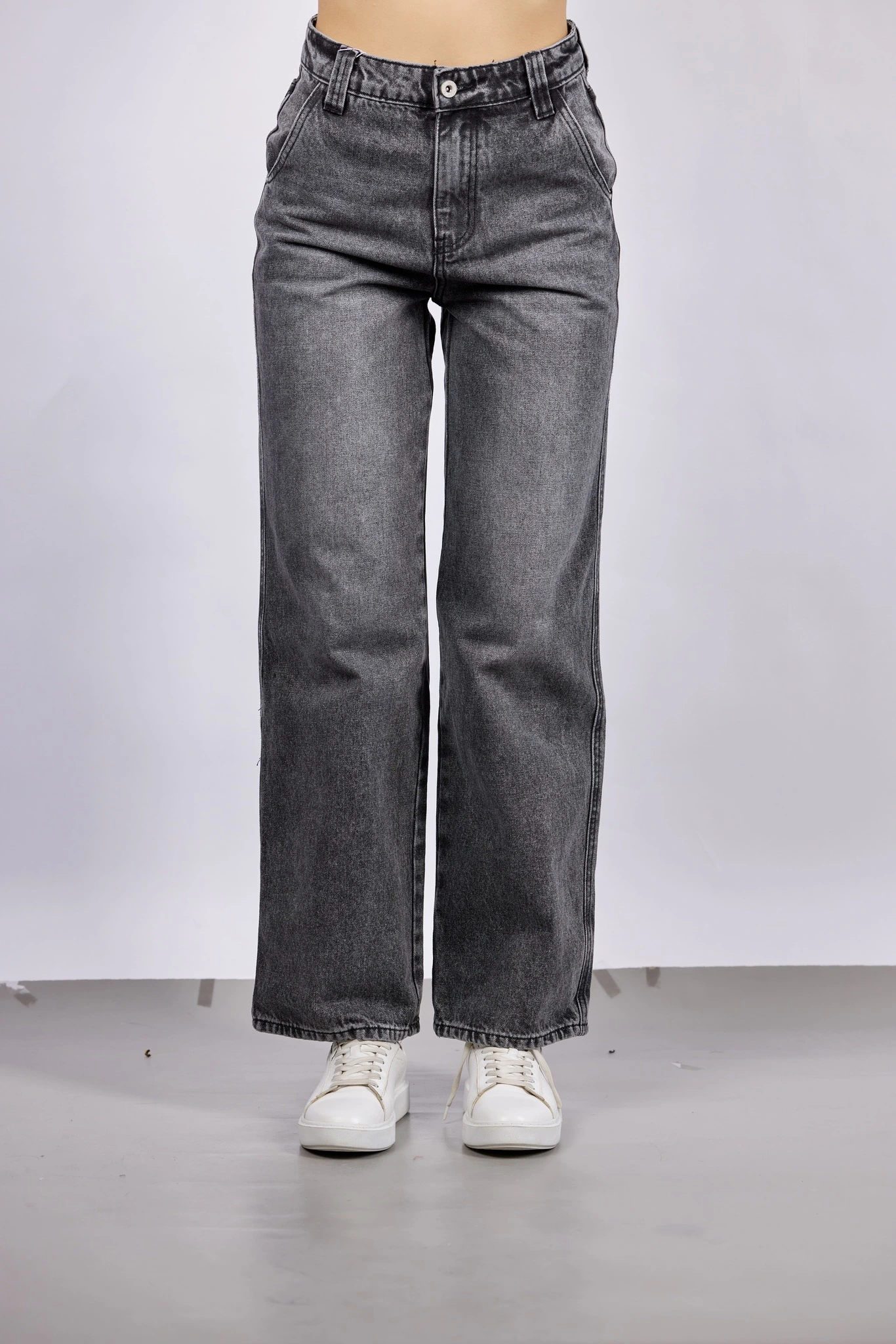 Джинсы серый для женщин 43217-61 74