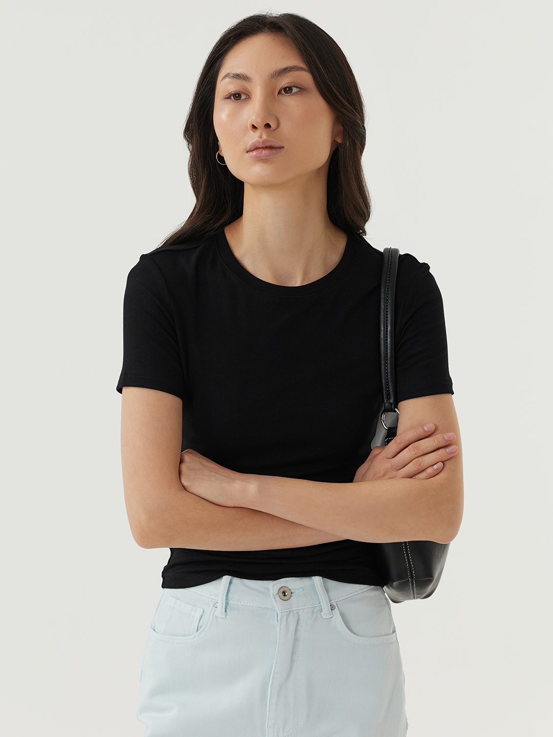 Футболка черный для женщин 48120-1 67