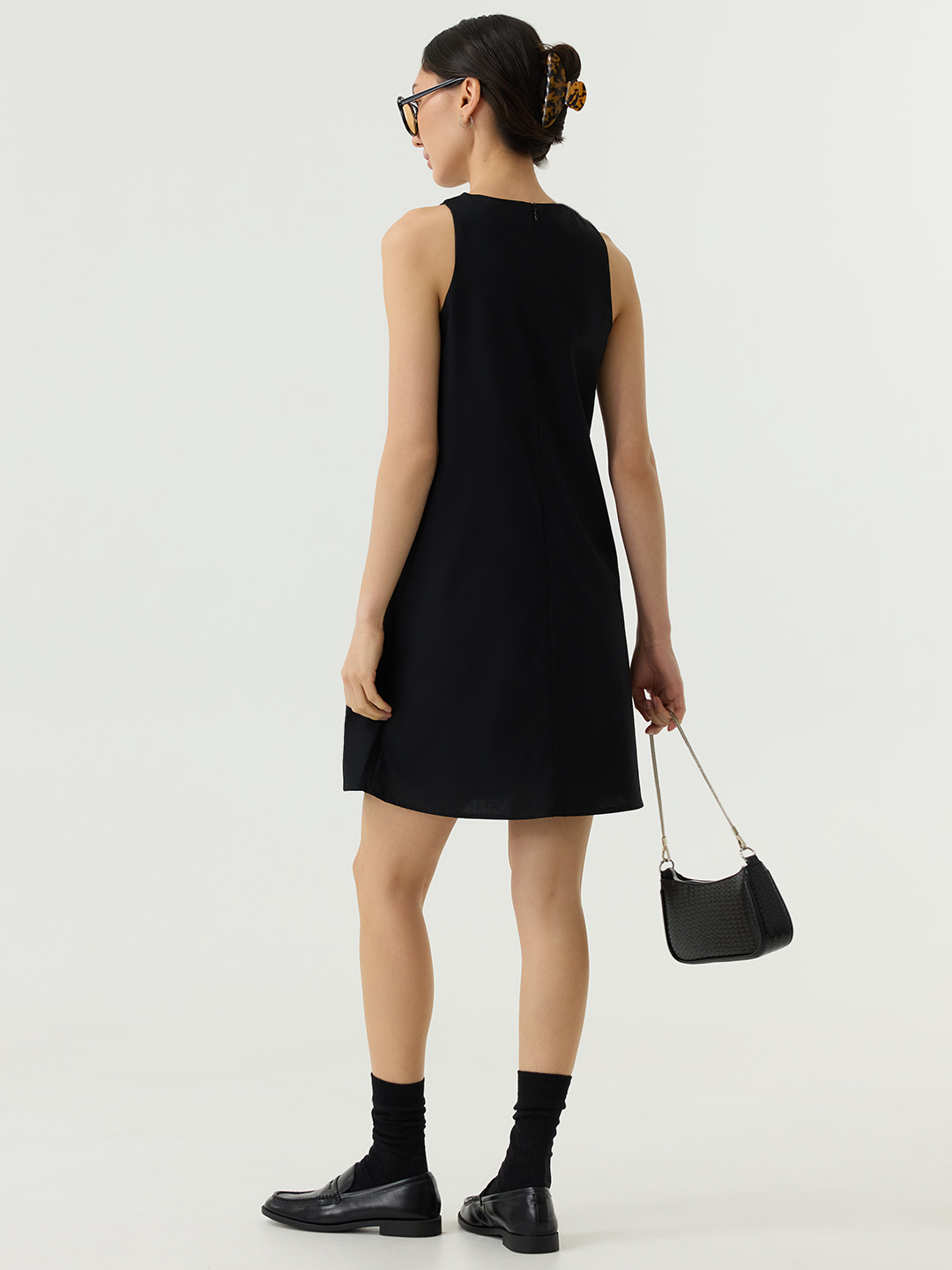 Платье черный для женщин 48166-1 54