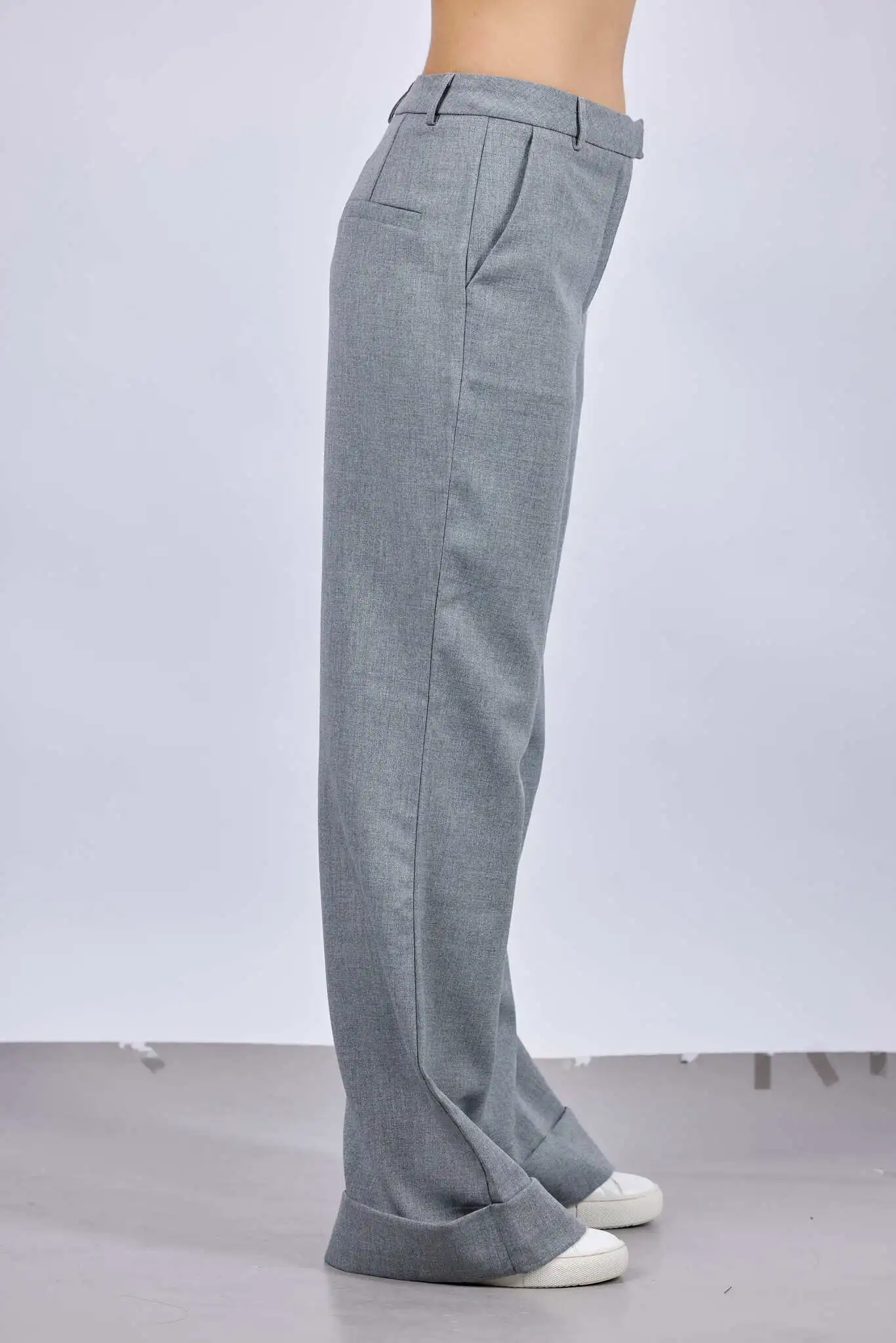 Брюки серый для женщин 43208-61 71
