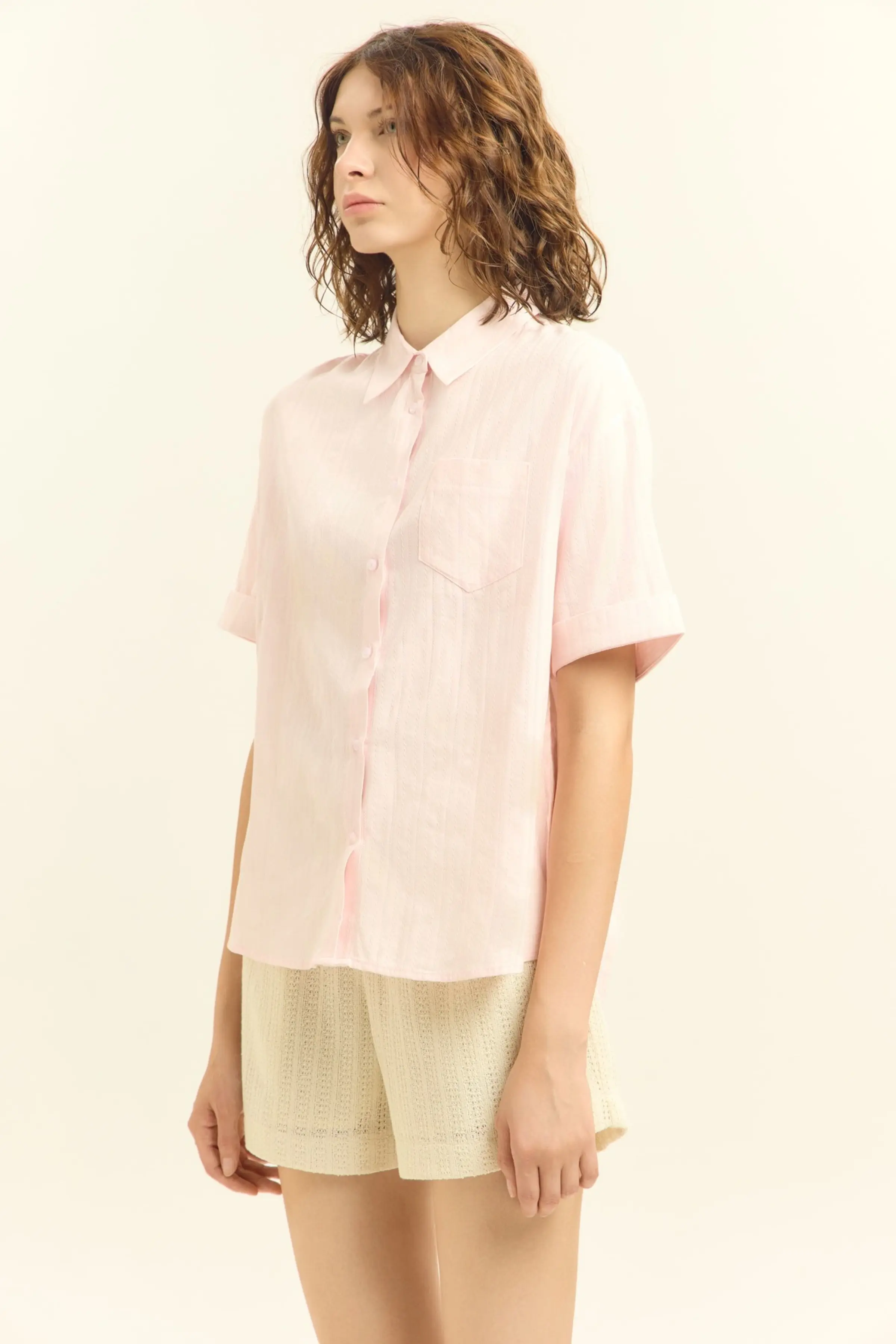 Рубашка светло-розовый для женщин 45245-27 66