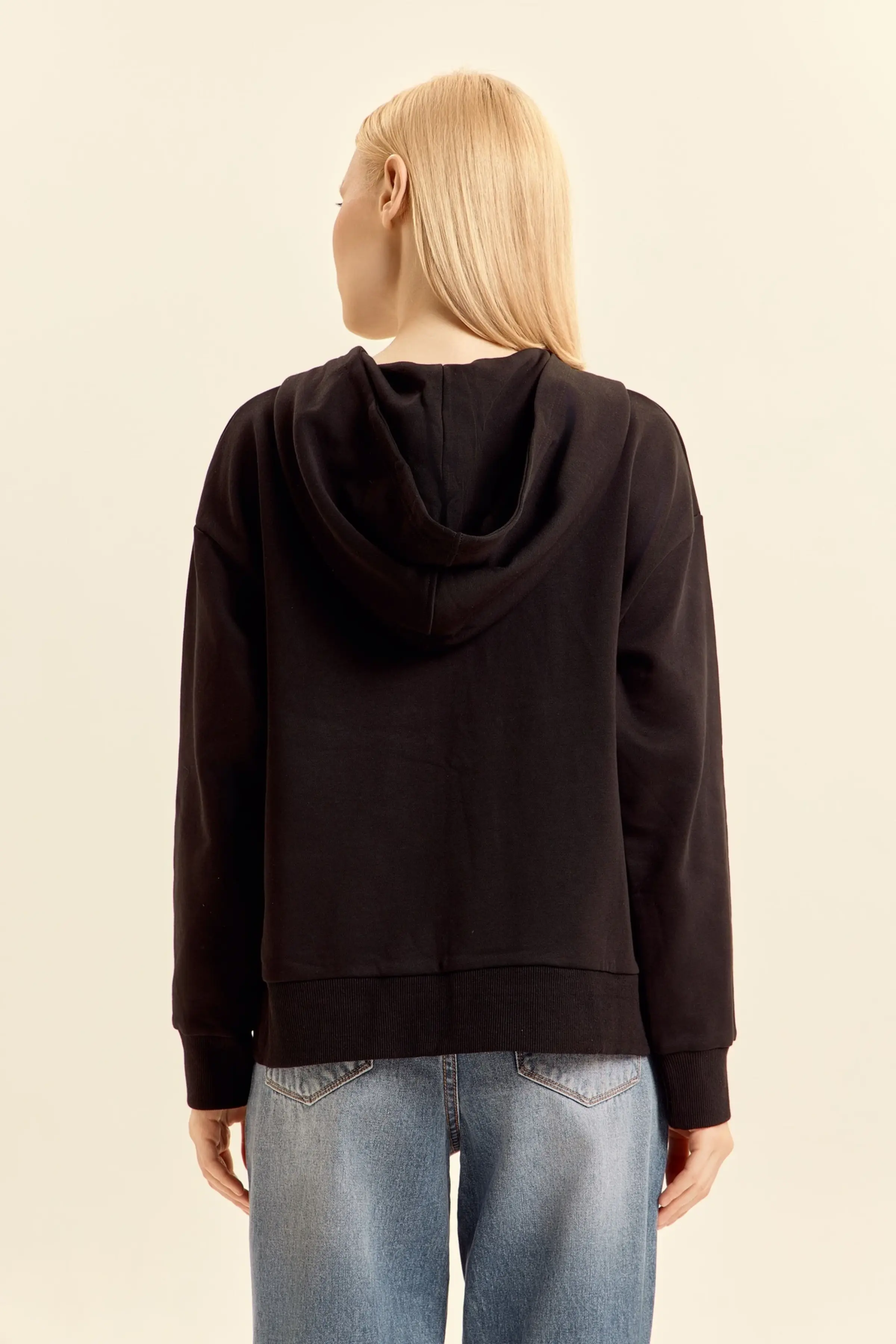 Джемпер черный для женщин 46167-1 60