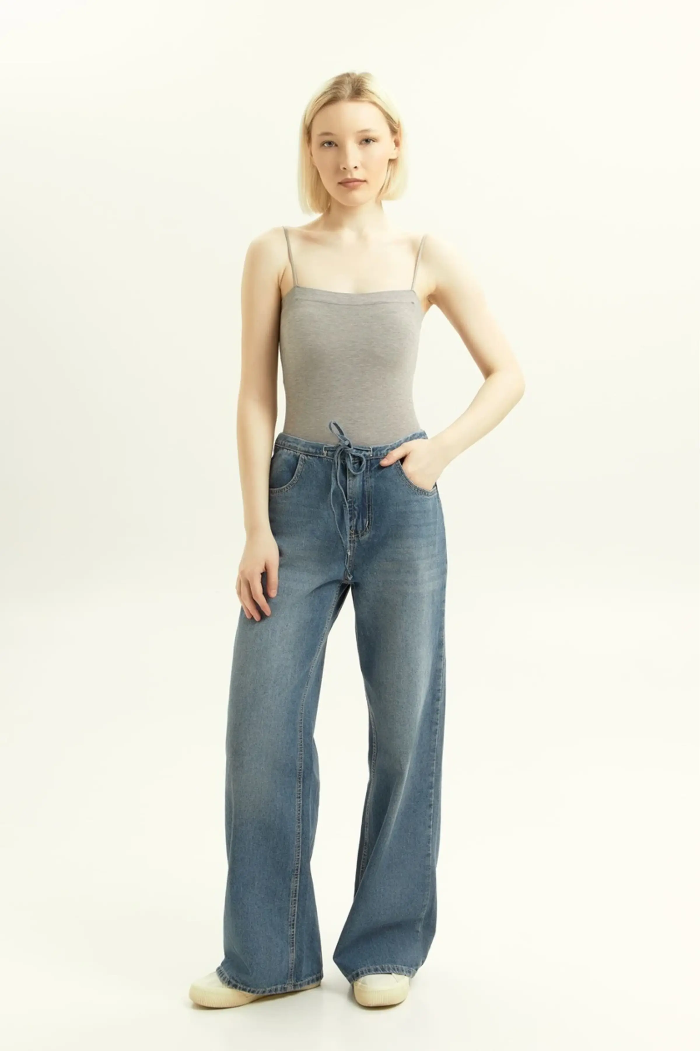 Топ серый для женщин 45328-61 46