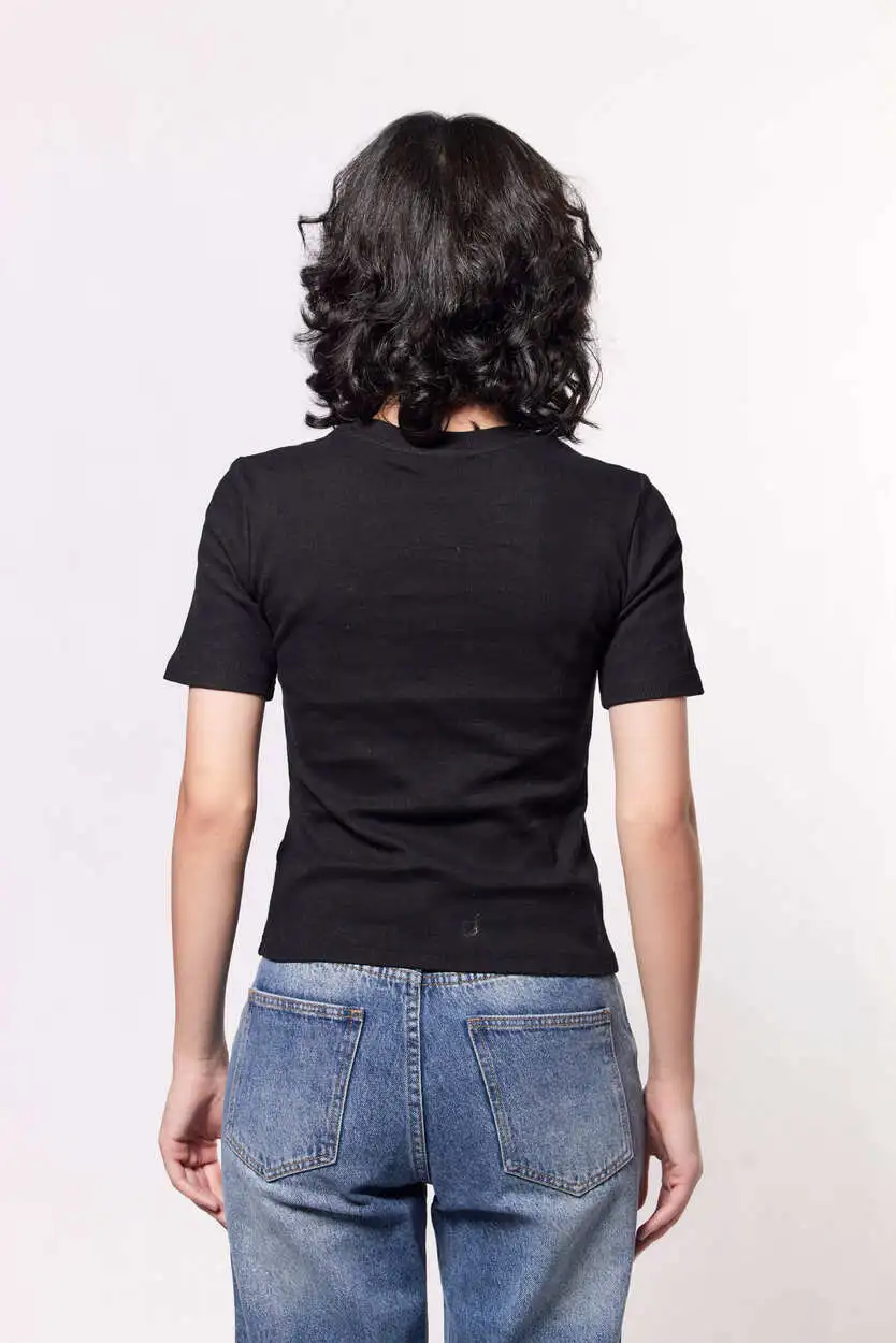 Футболка черный для женщин 42109-1 67
