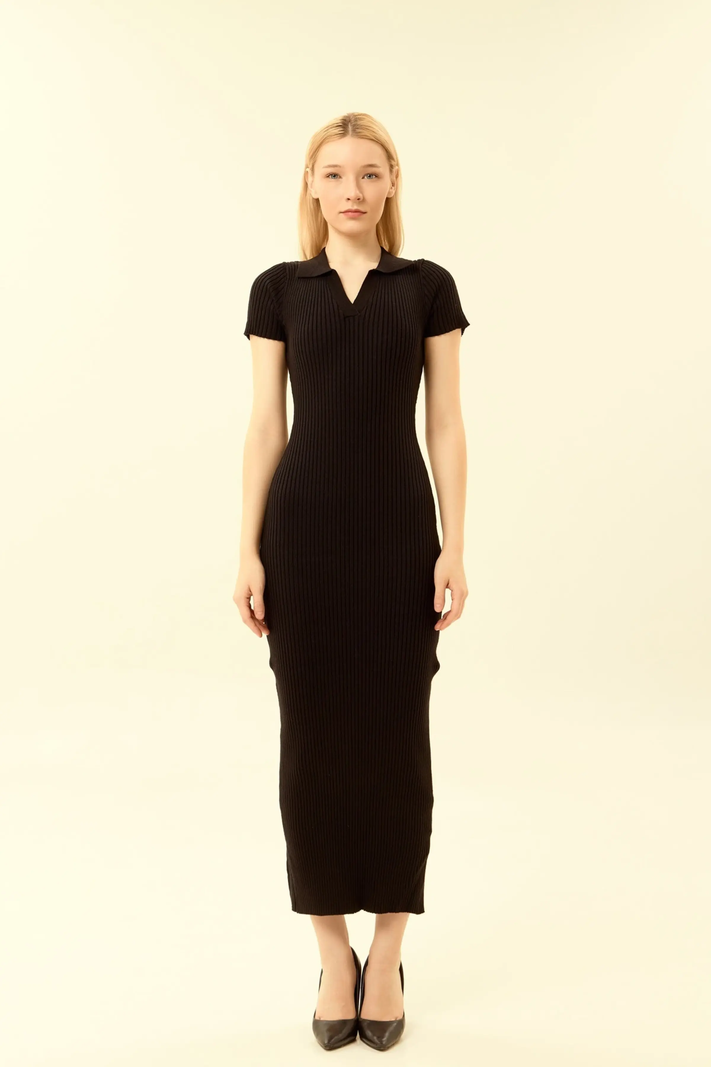 Платье черный для женщин 46102-1 54