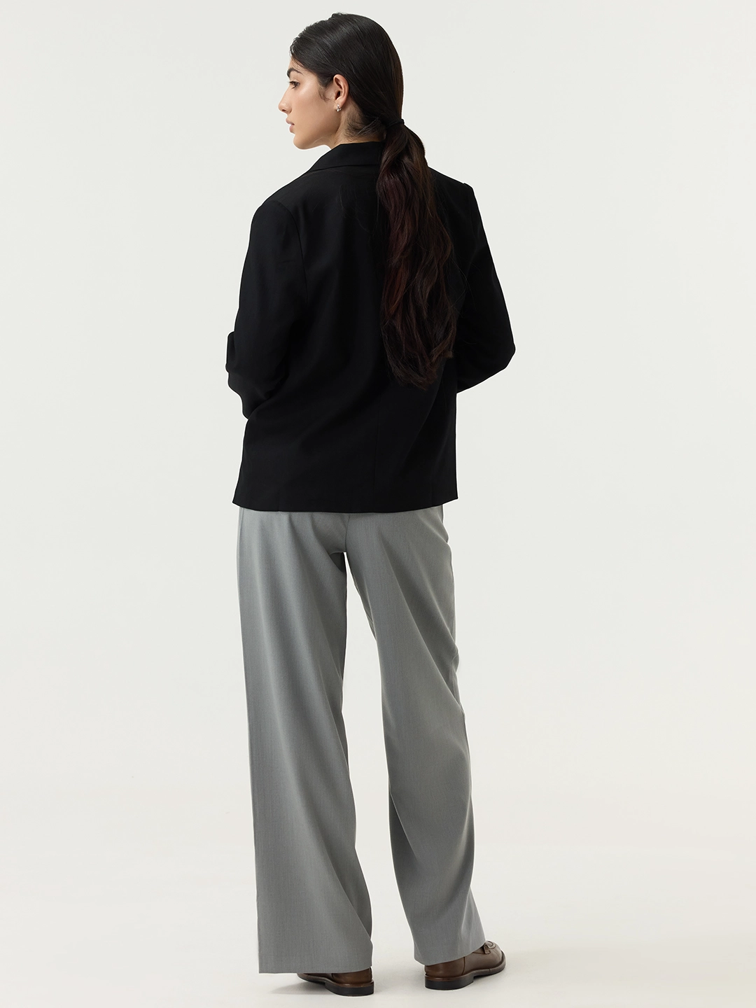 Брюки серый для женщин 48104-61 71