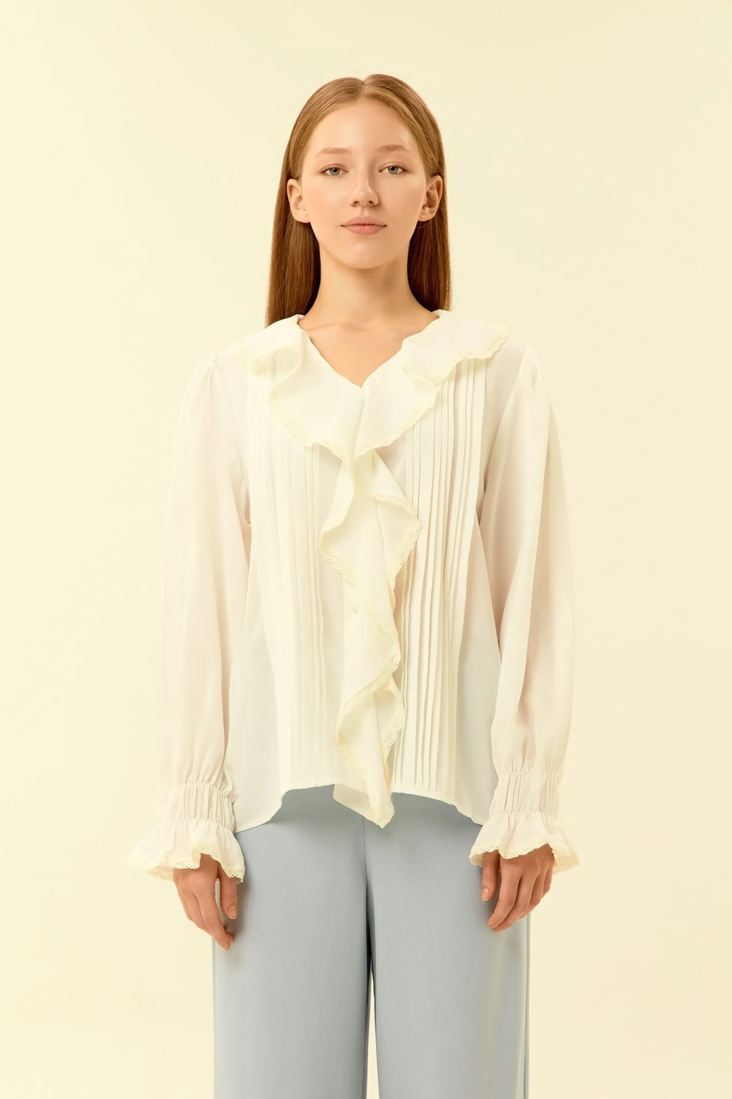 Блузка белый для женщин 46110-4 28