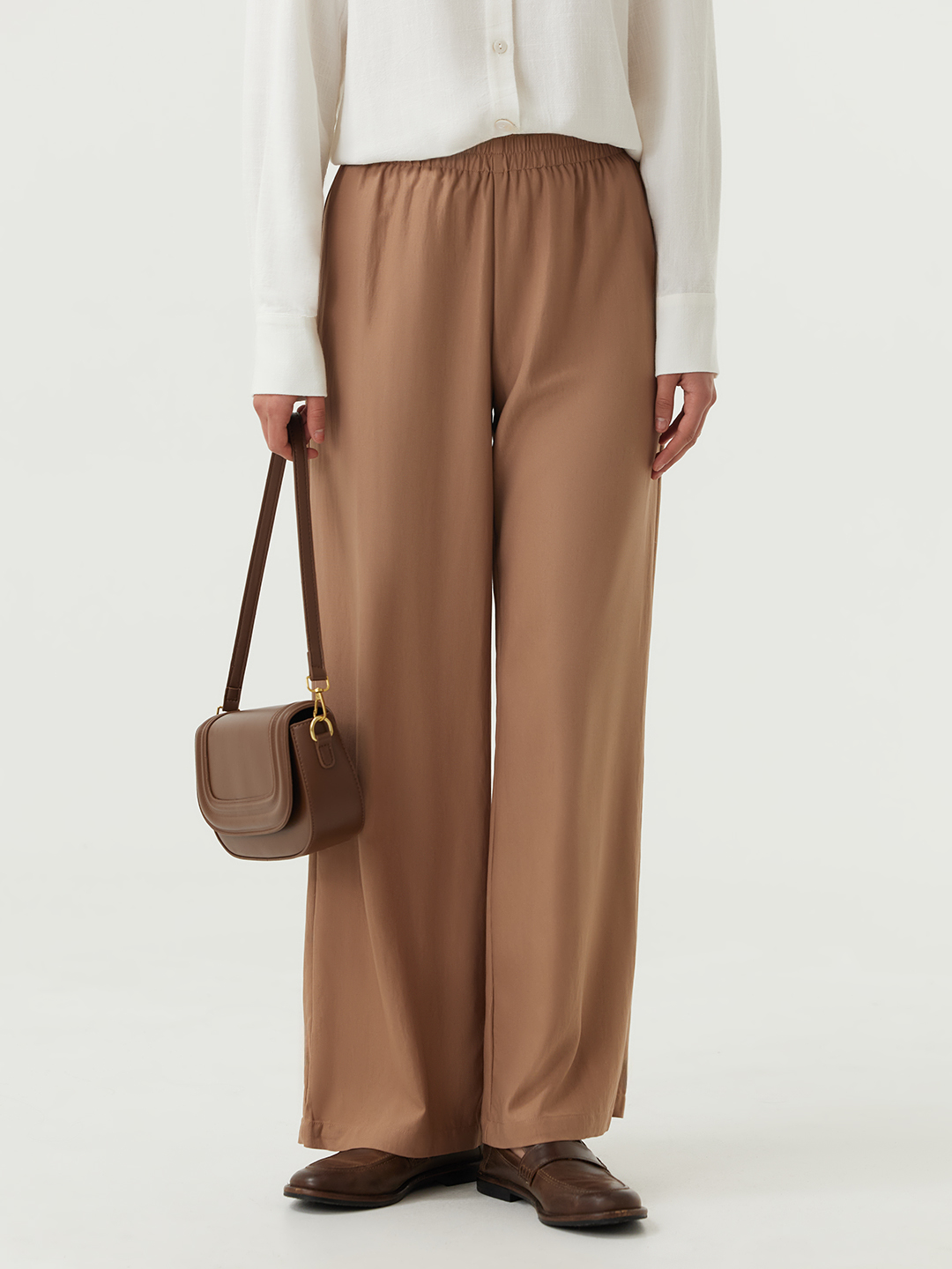 Брюки коричневый для женщин 48203-13 71