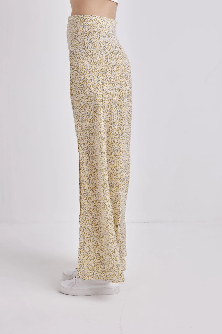 Юбка желтый в цветочек для женщин 41321-127 52