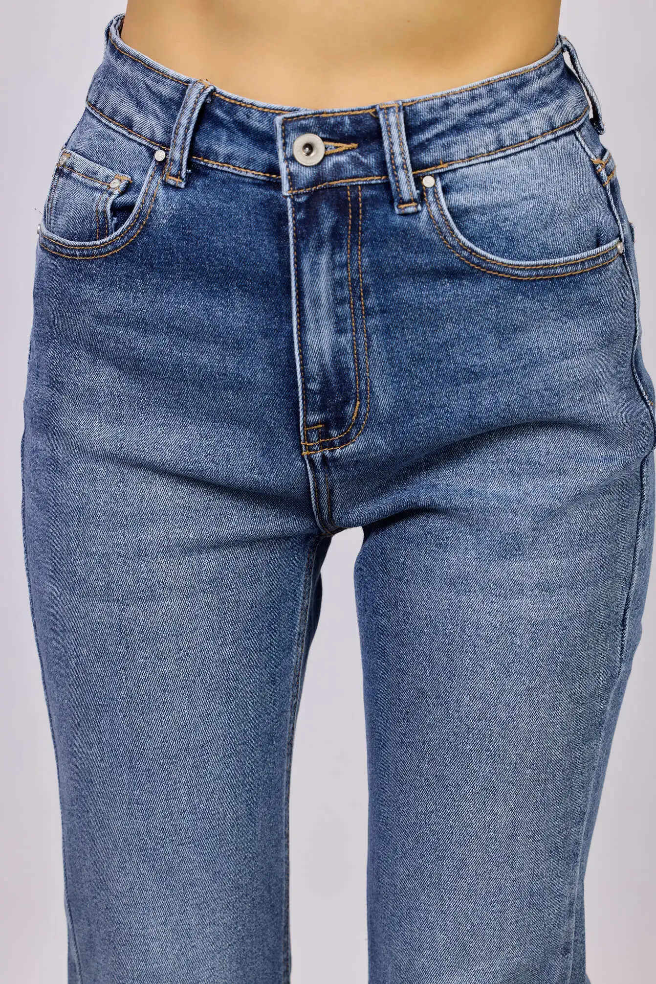 Джинсы синий для женщин 42212-65 74