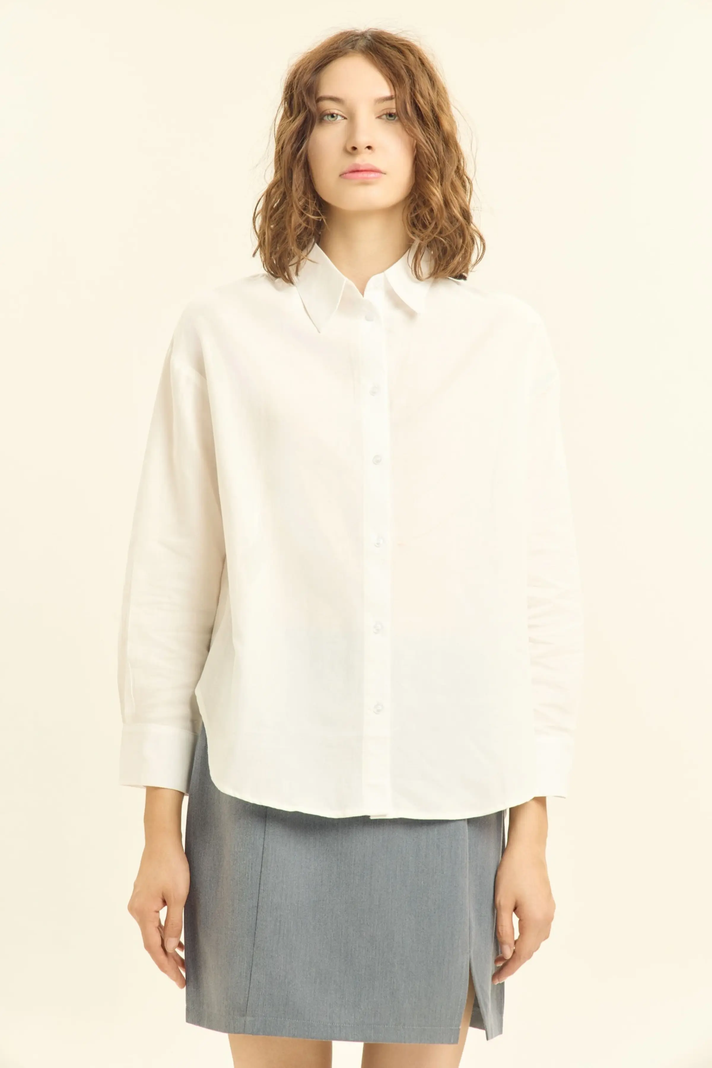 Рубашка белый для женщин 45319-4 66