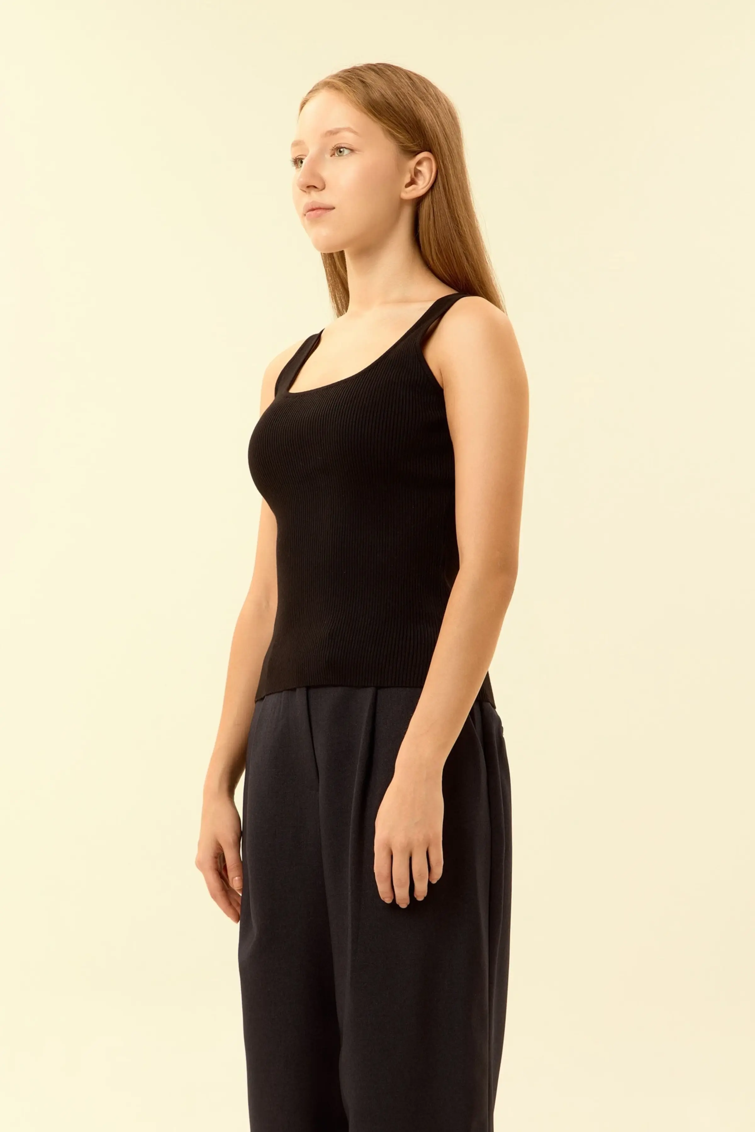 Топ черный для женщин 46115-1 46