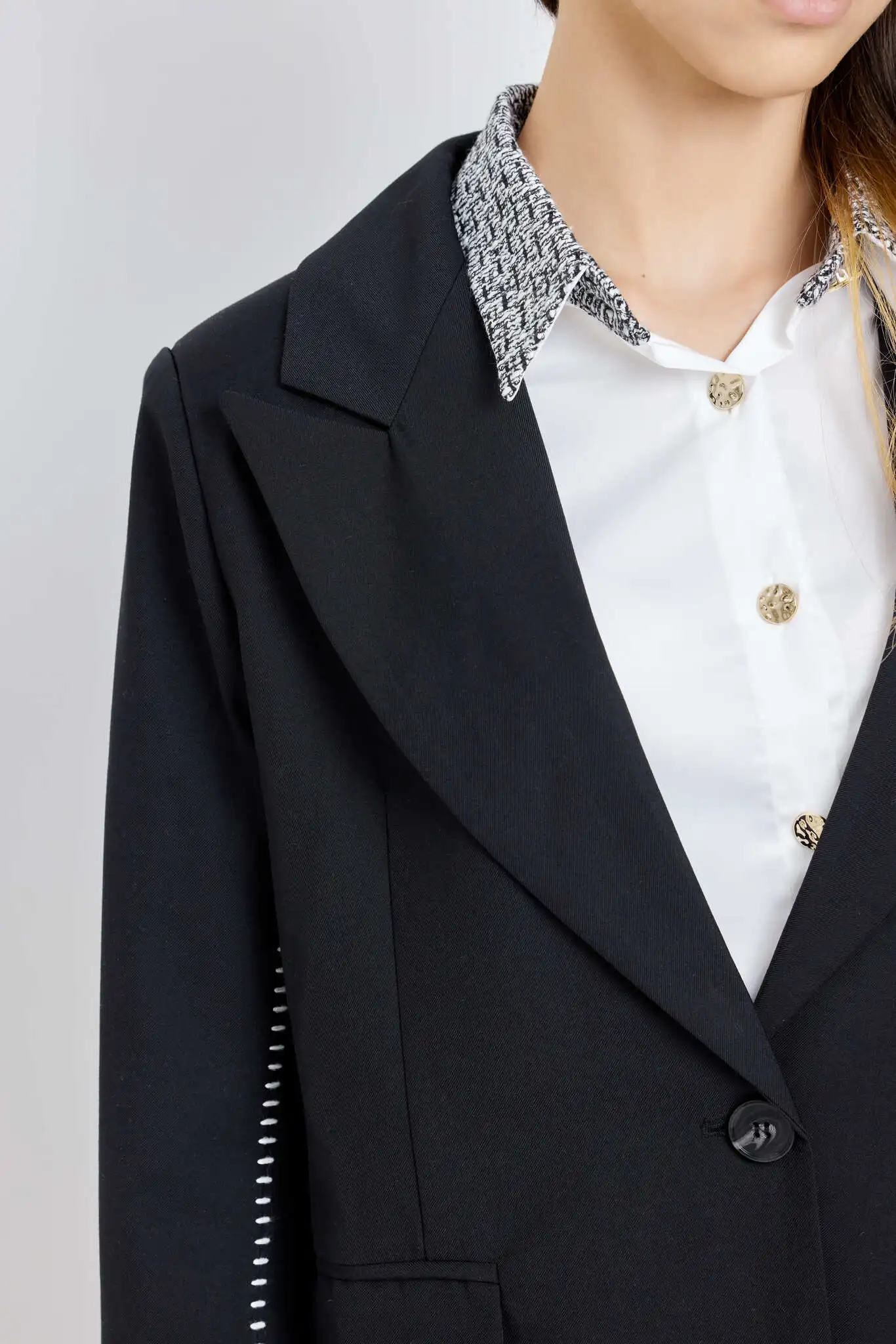 Жакет черный для женщин 42220-1 64