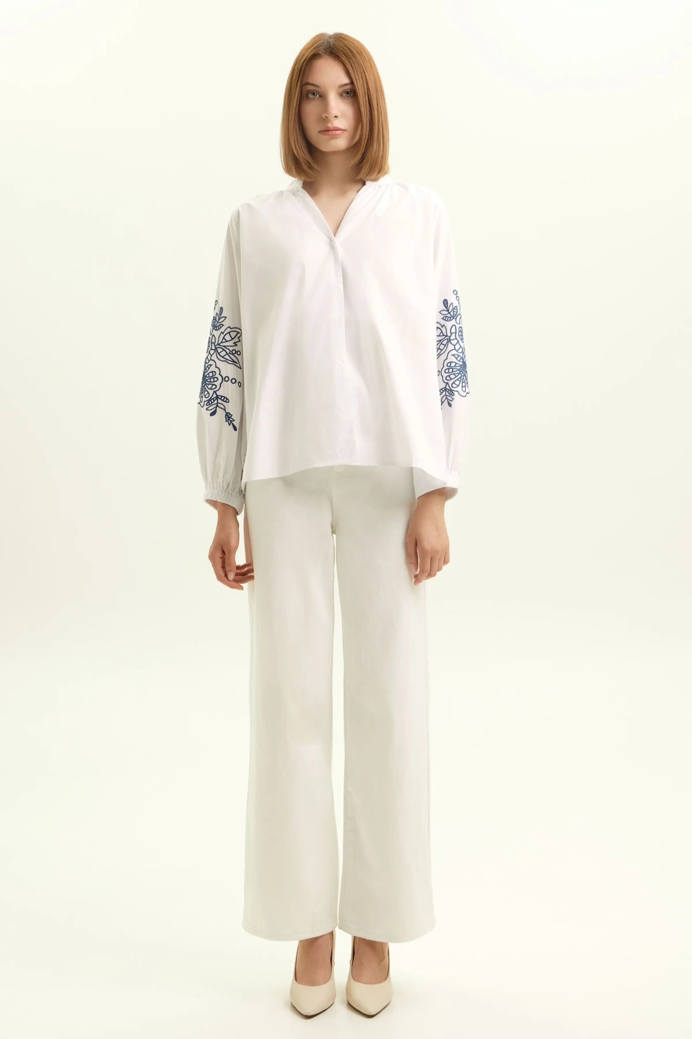 Джинсы белый для женщин 45141-4 74