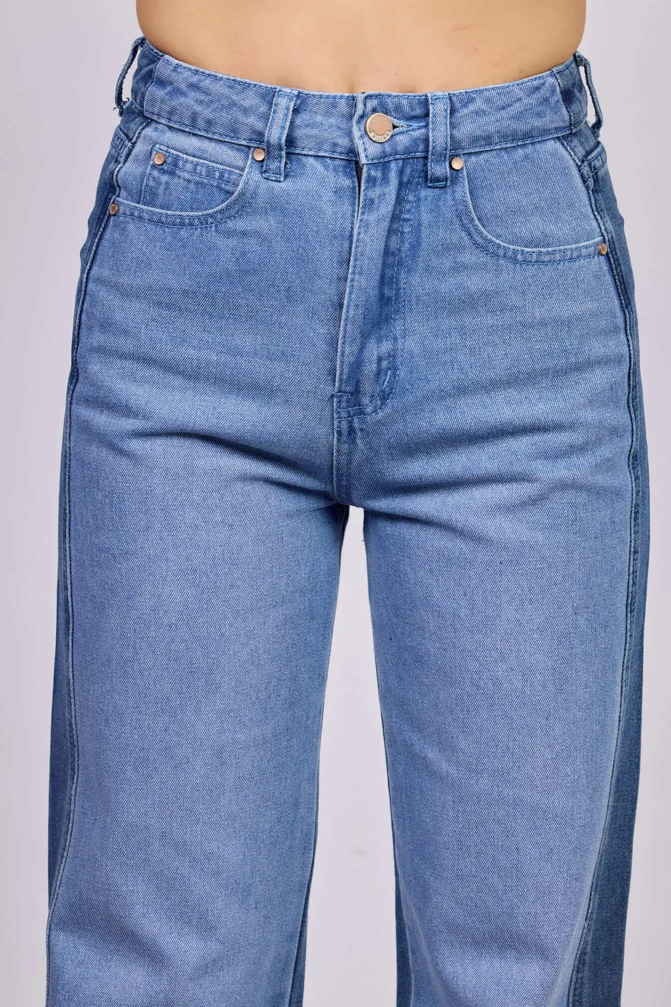 Джинсы голубо-синий для женщин 42239-272 74