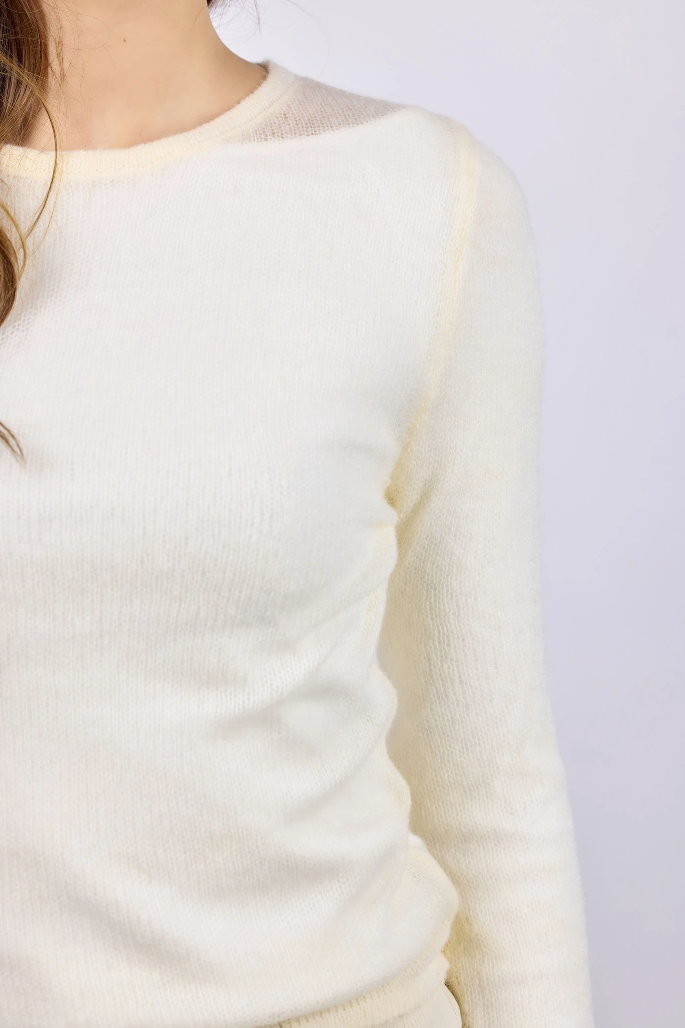 Джемпер белый для женщин 43148-4 60