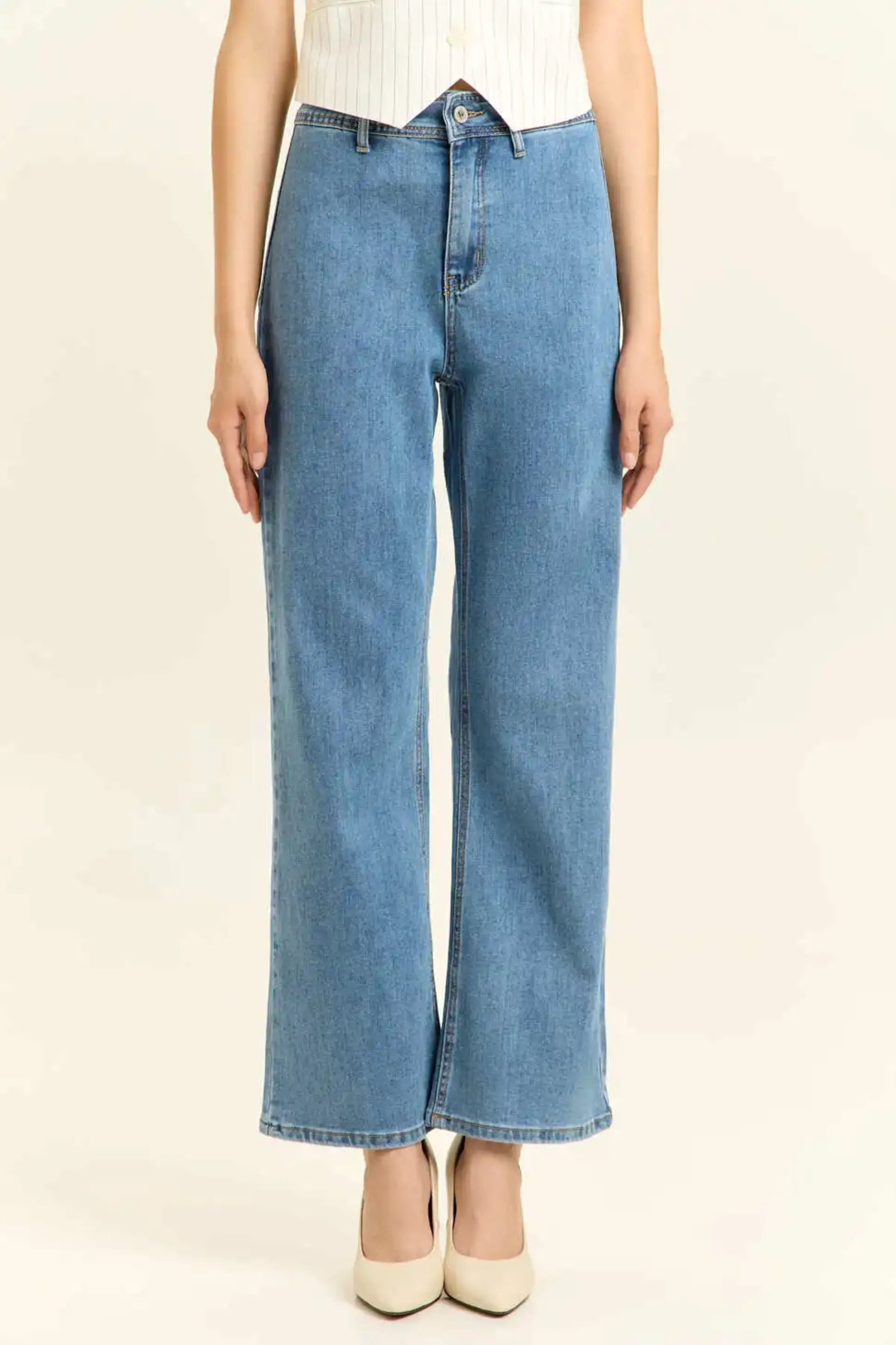 Джинсы синий для женщин 45290-65 74