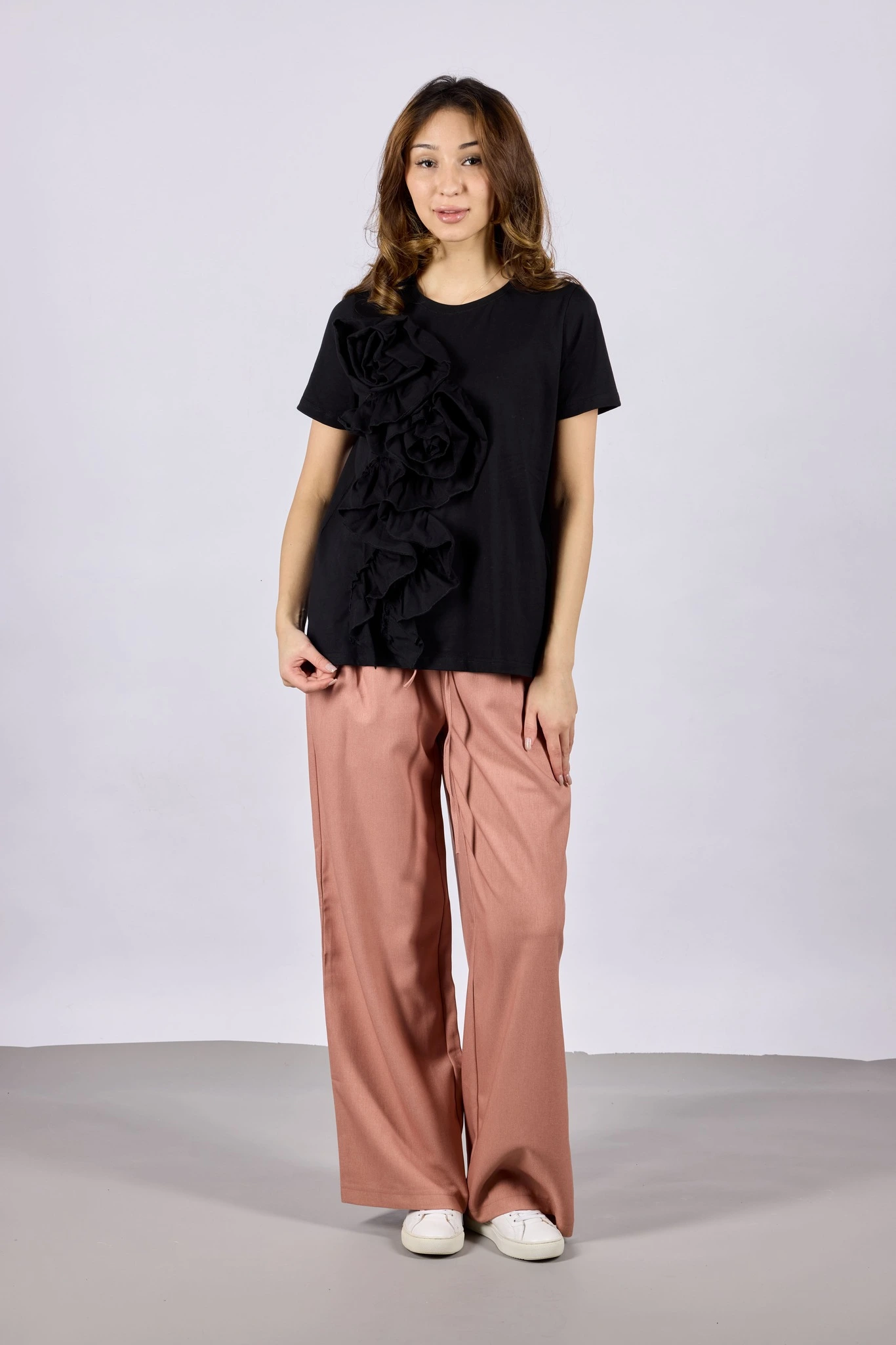 Футболка черный для женщин 44268-1 67