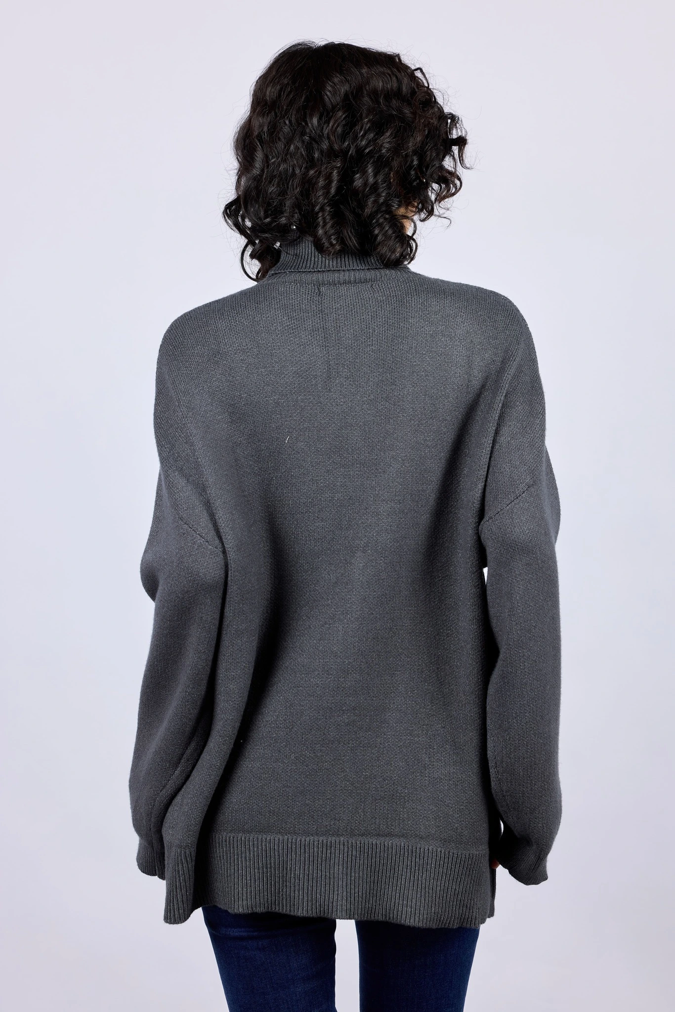 Свитер темно-серый для женщин 43118-12 65