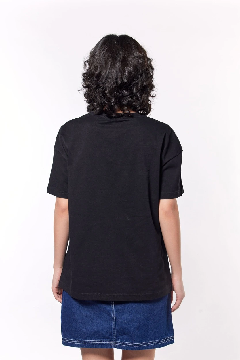 Футболка черный для женщин 44272-1 67