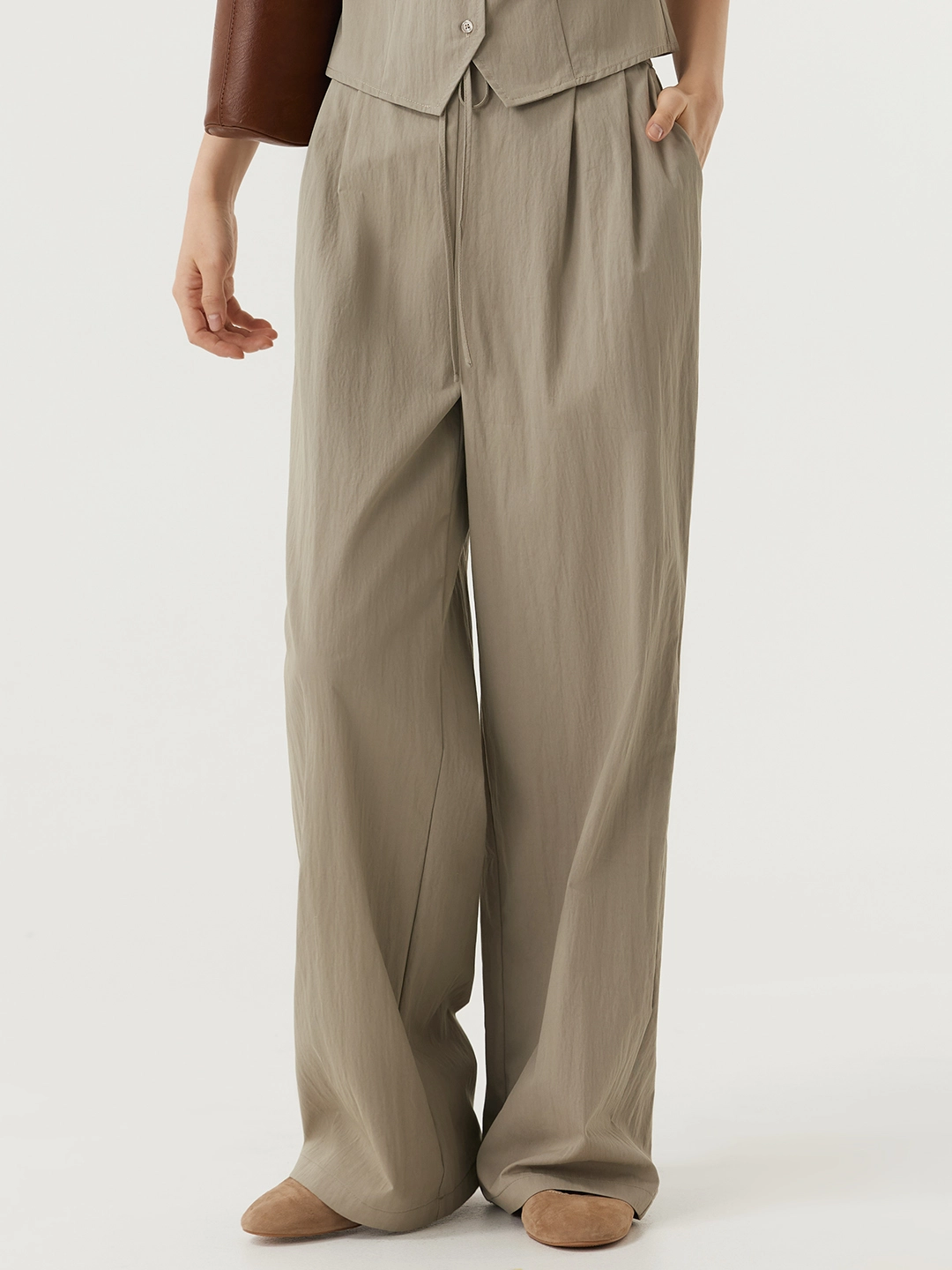 Брюки хаки для женщин 48212-14 71