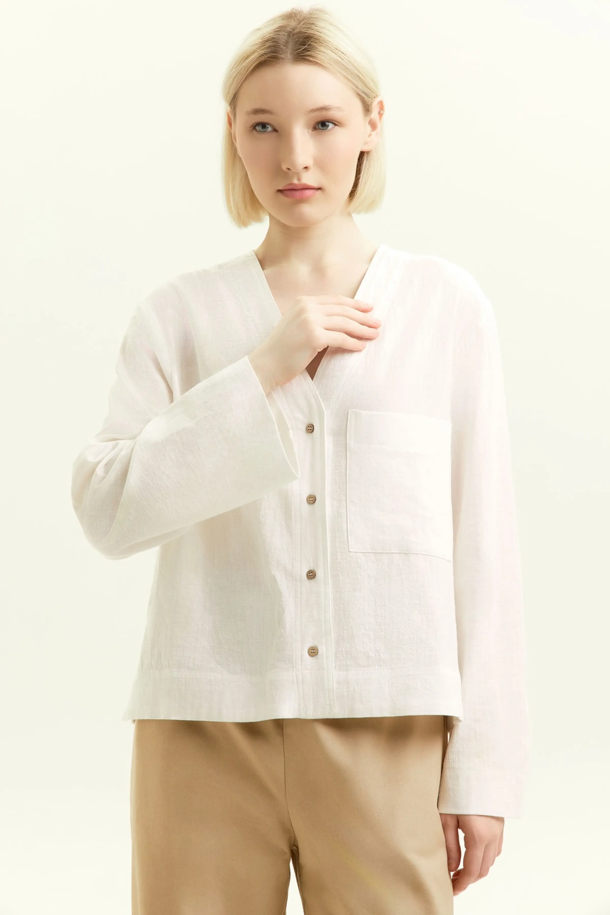 Блузка белый для женщин 45128-4 28