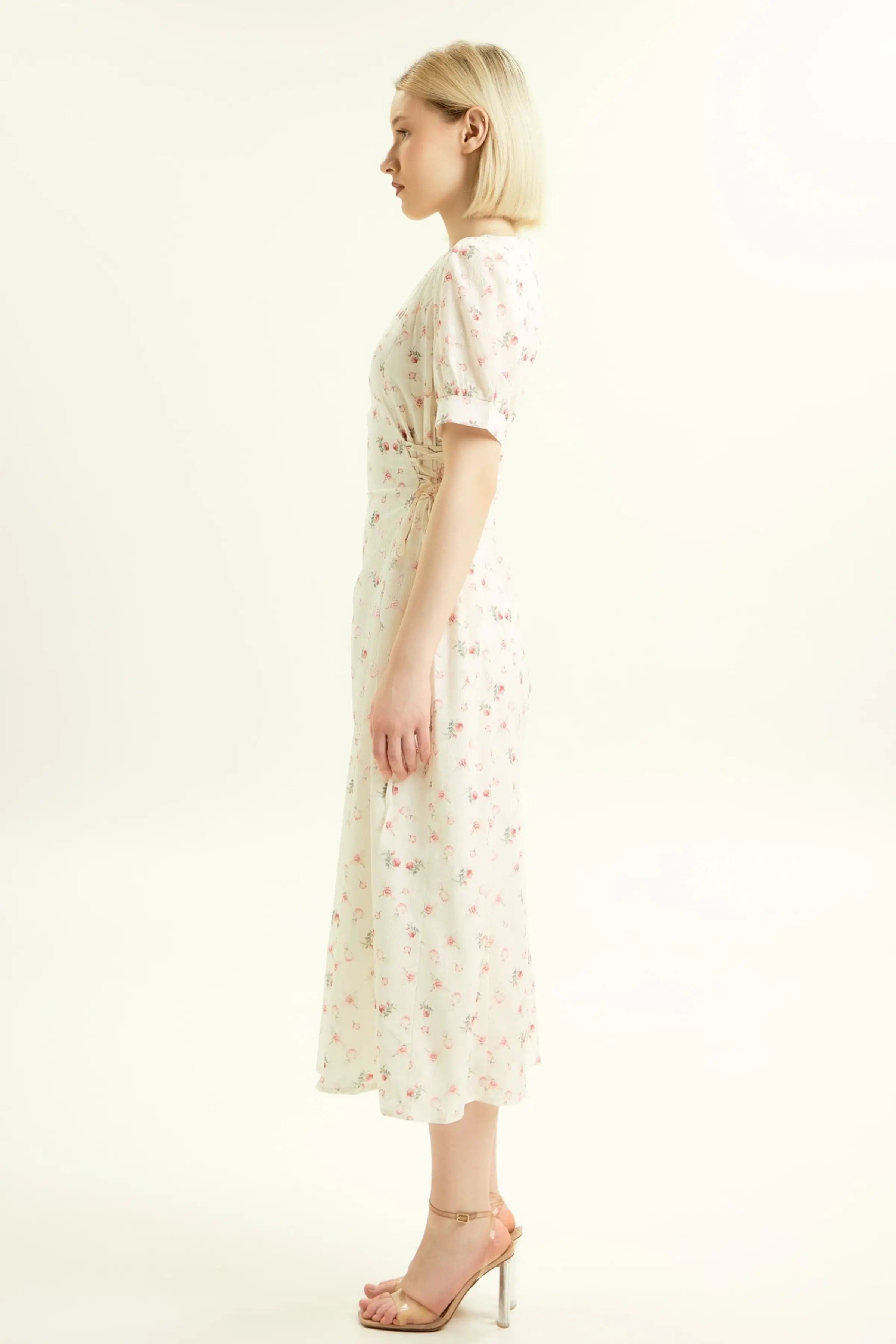 Платье розовый цветочек для женщин 45275-219 54