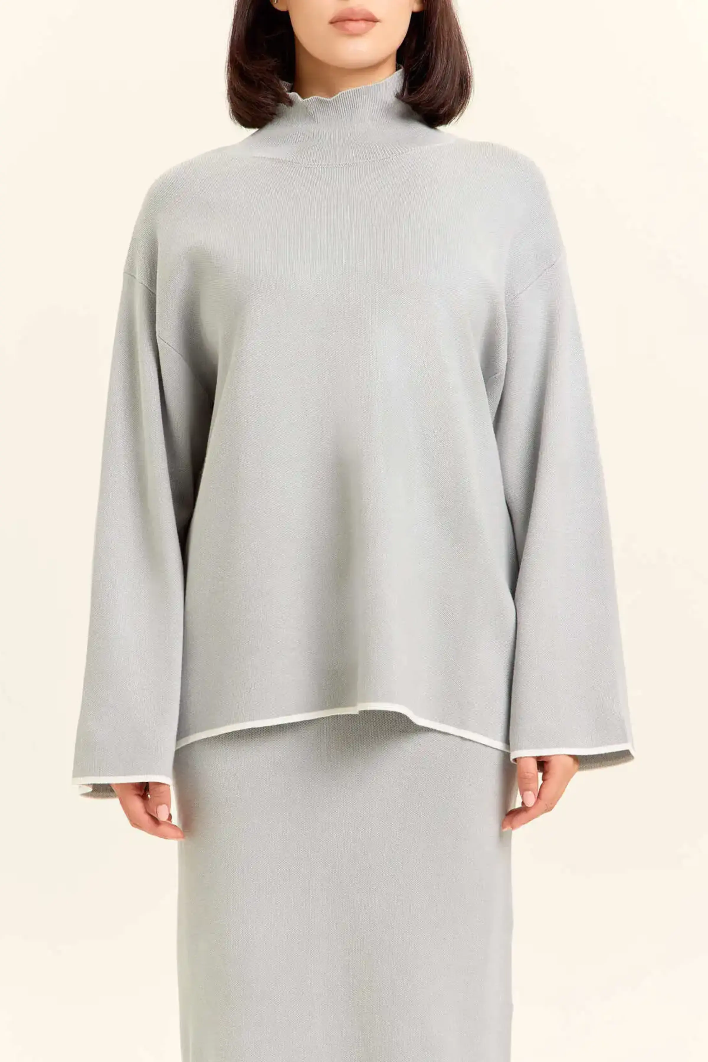 Свитер серый для женщин 47146-61 65