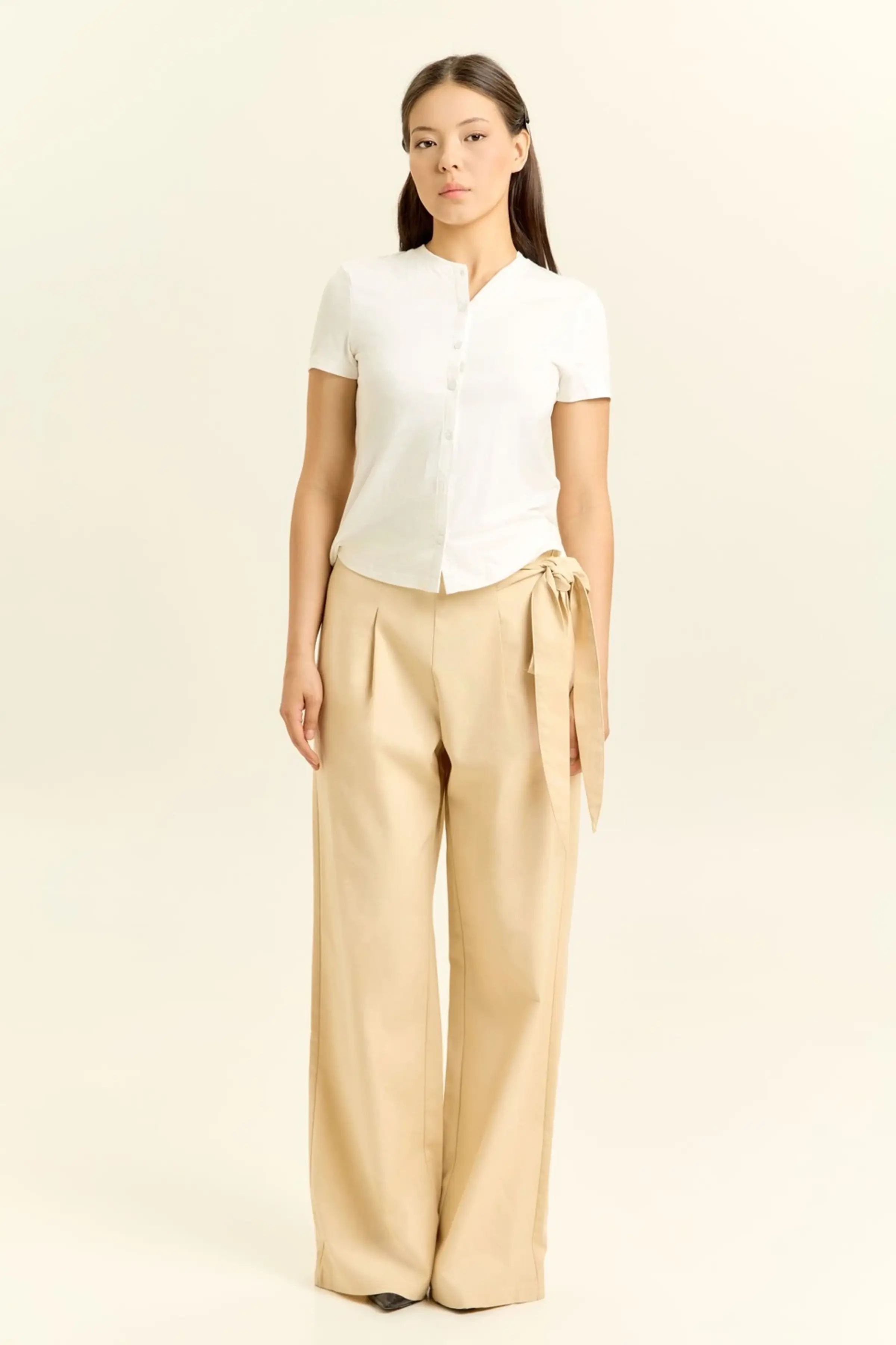 Брюки бежевый для женщин 45160-15 71