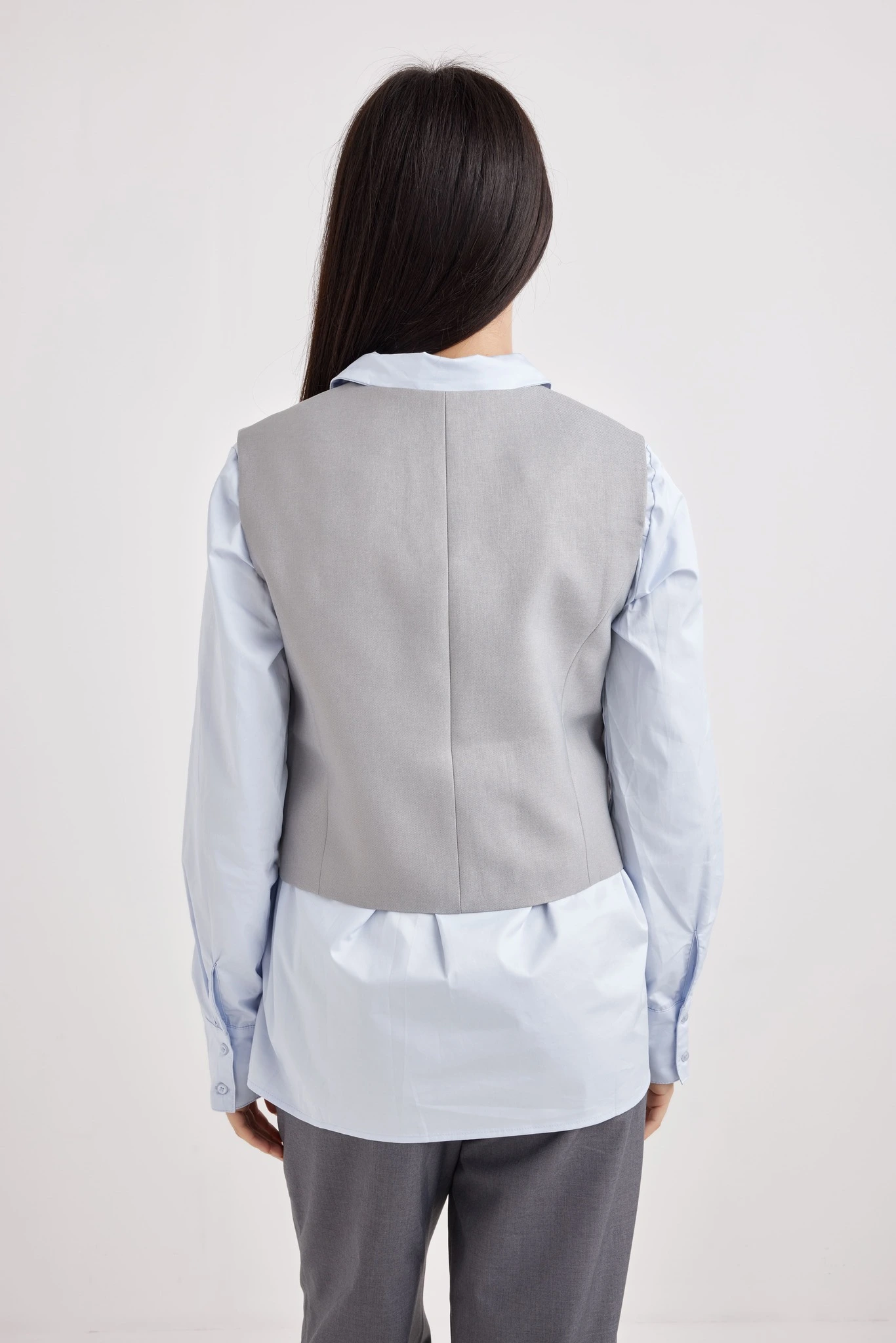 Жилетка серый для женщин 42107-61 68