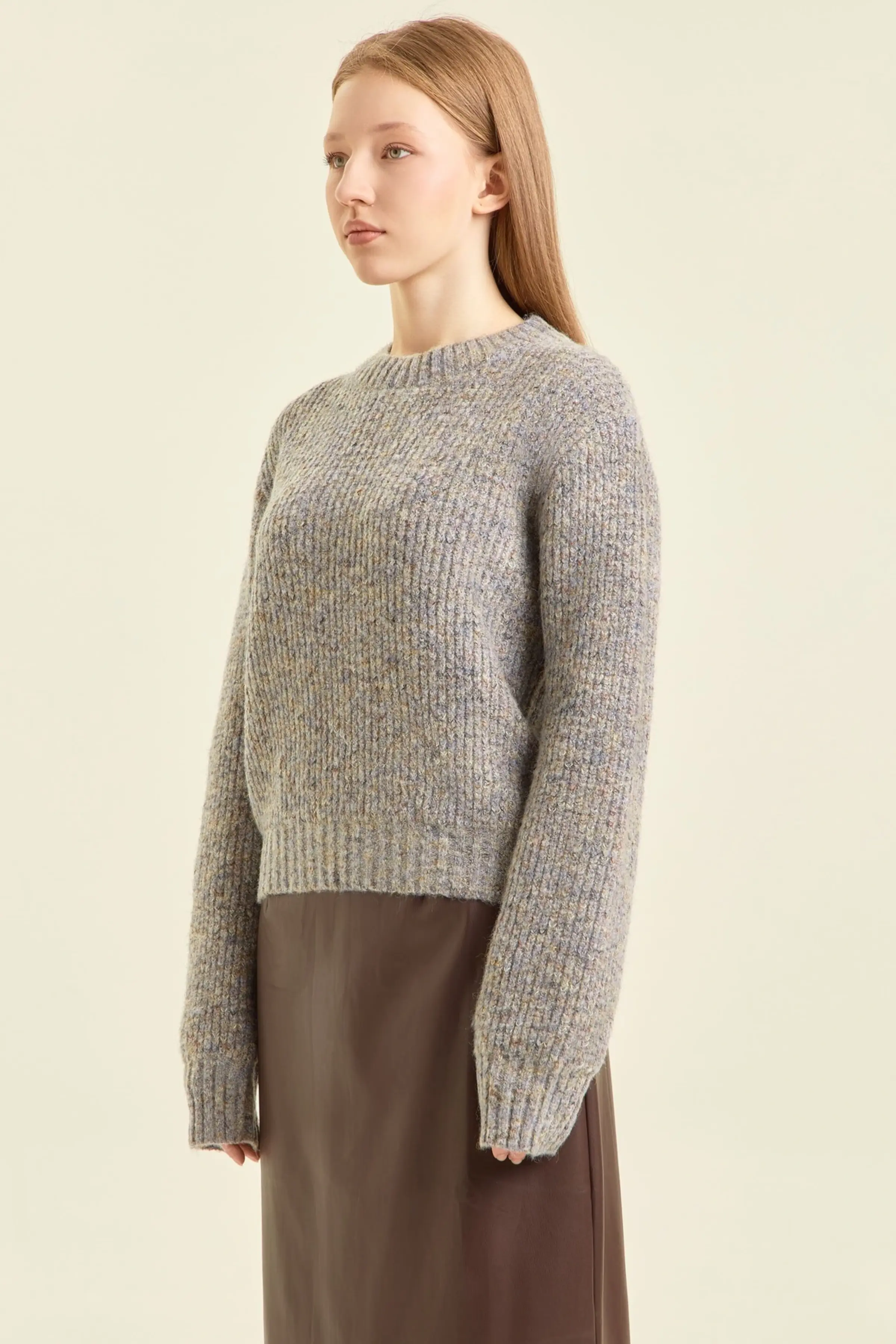 Свитер серый для женщин 47295-61 65