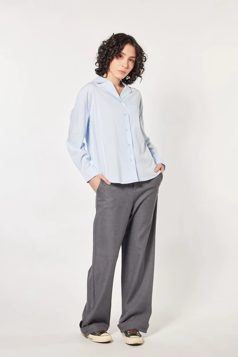 Рубашка синий для женщин 44242-65 66