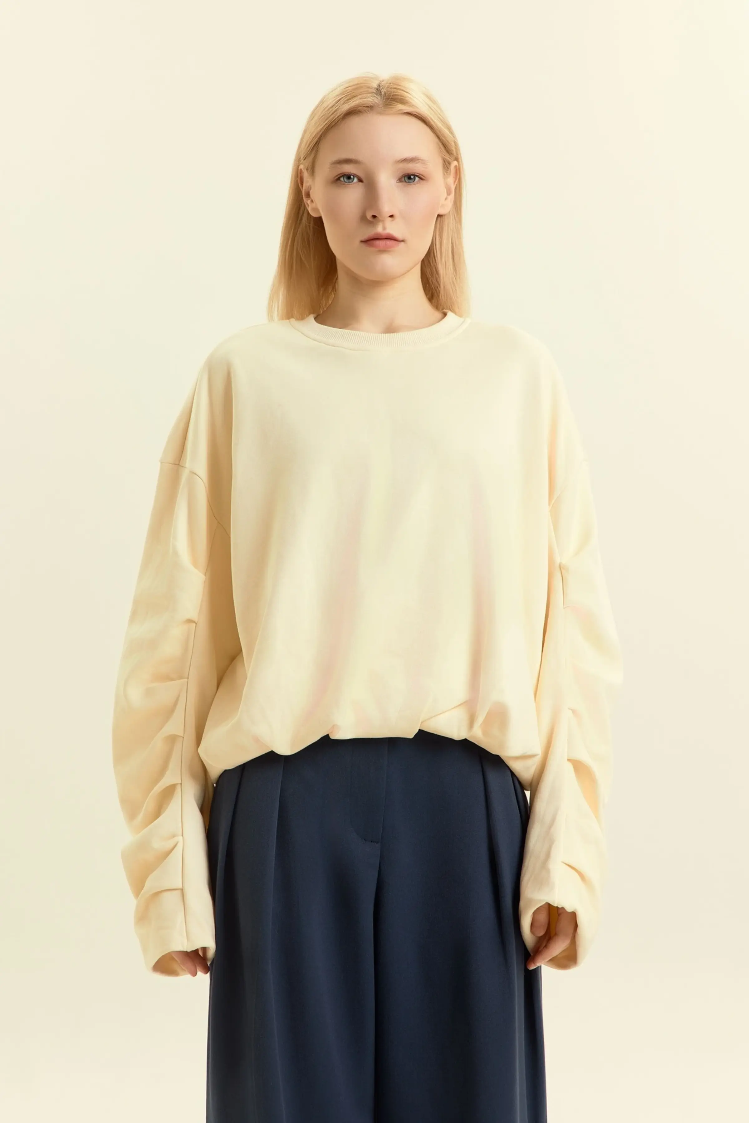 Толстовка айвори для женщин 46210-234 55