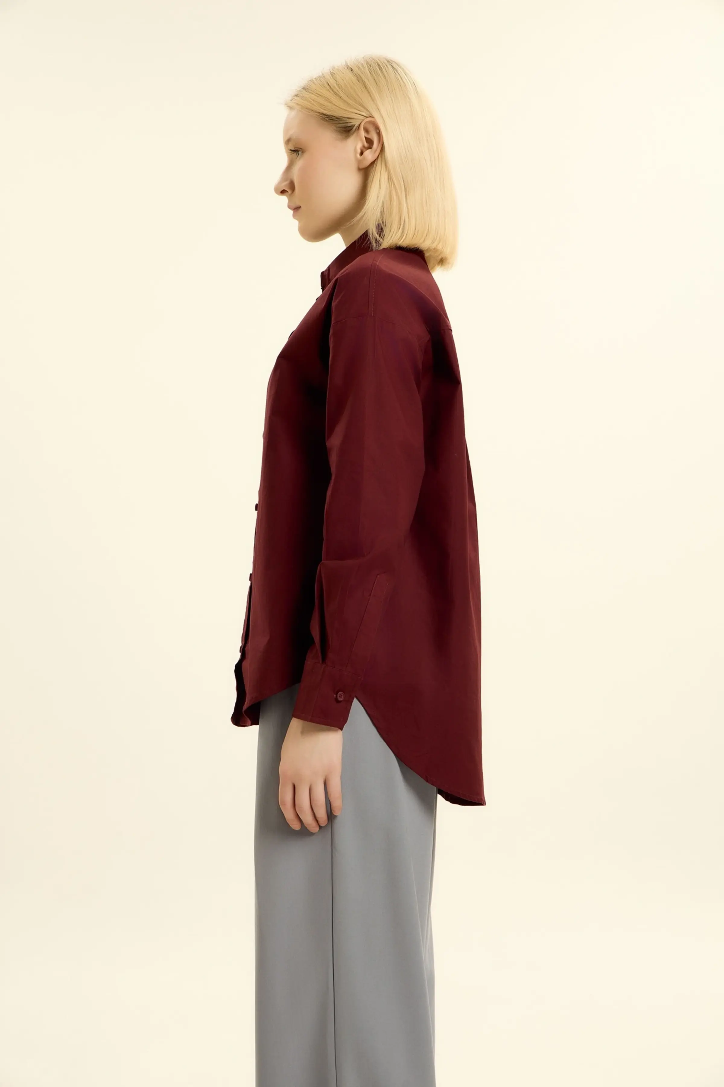 Рубашка бордовый для женщин 46249-67 66