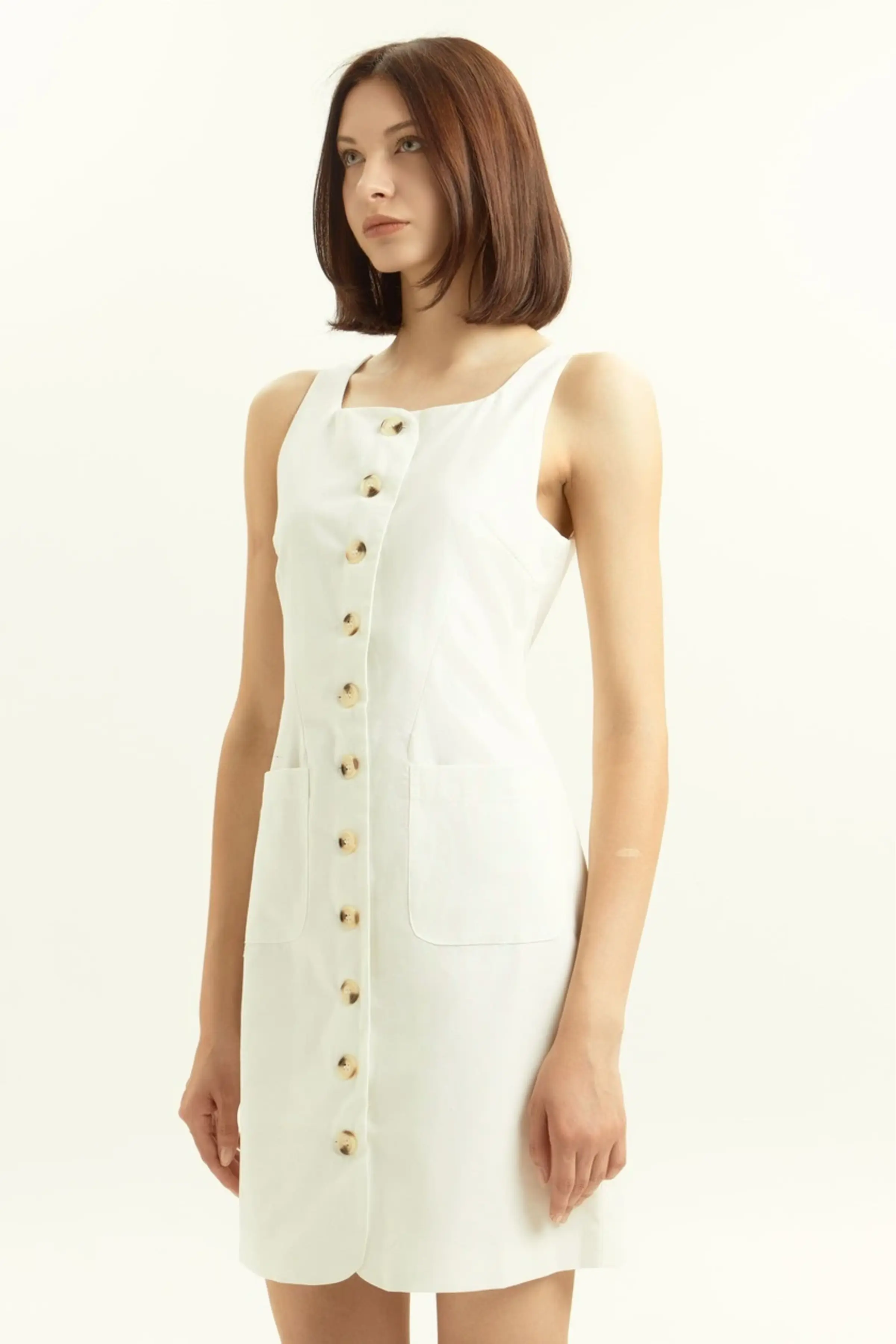 Платье белый для женщин 45186-4 54