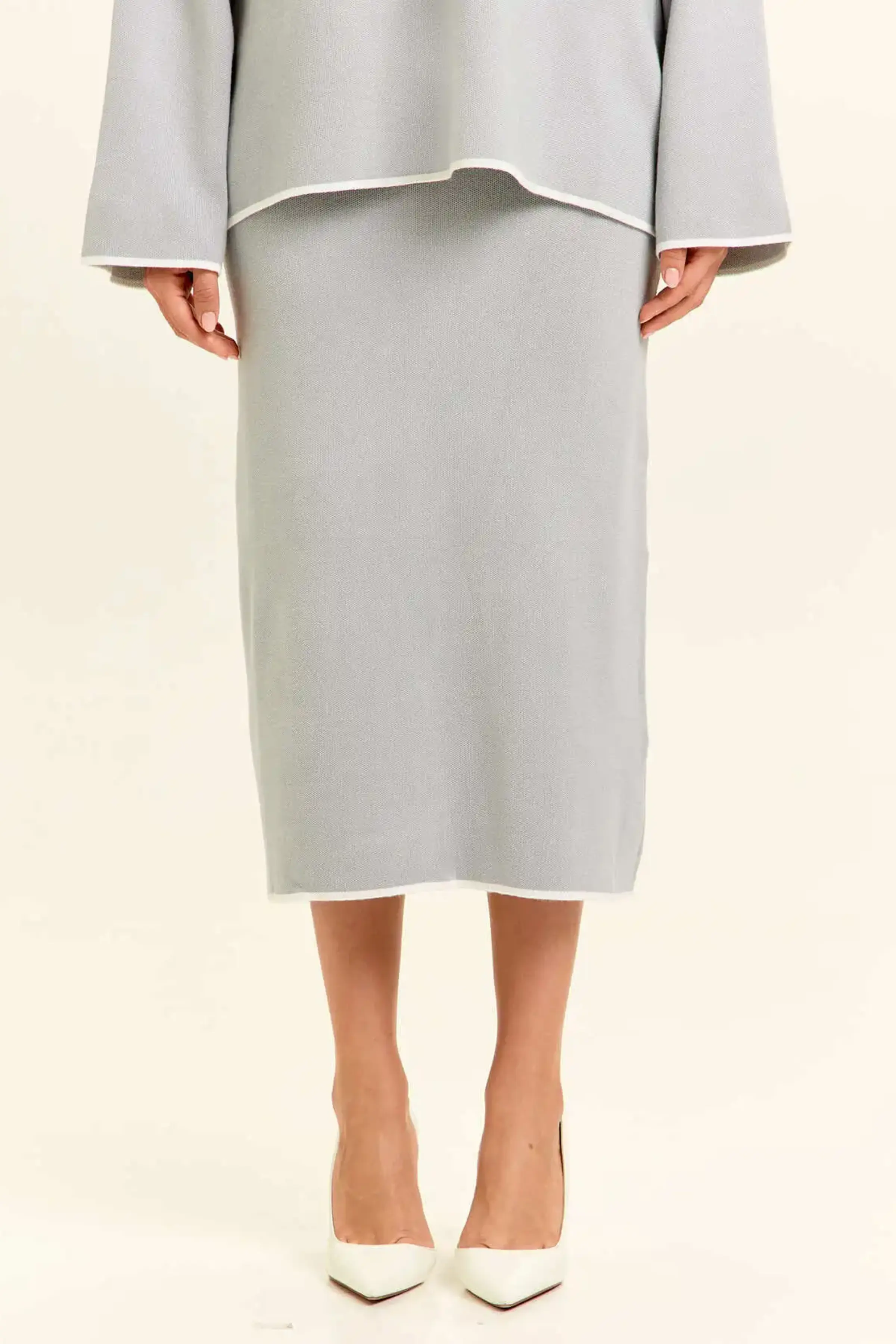 Юбка серый для женщин 47147-61 52